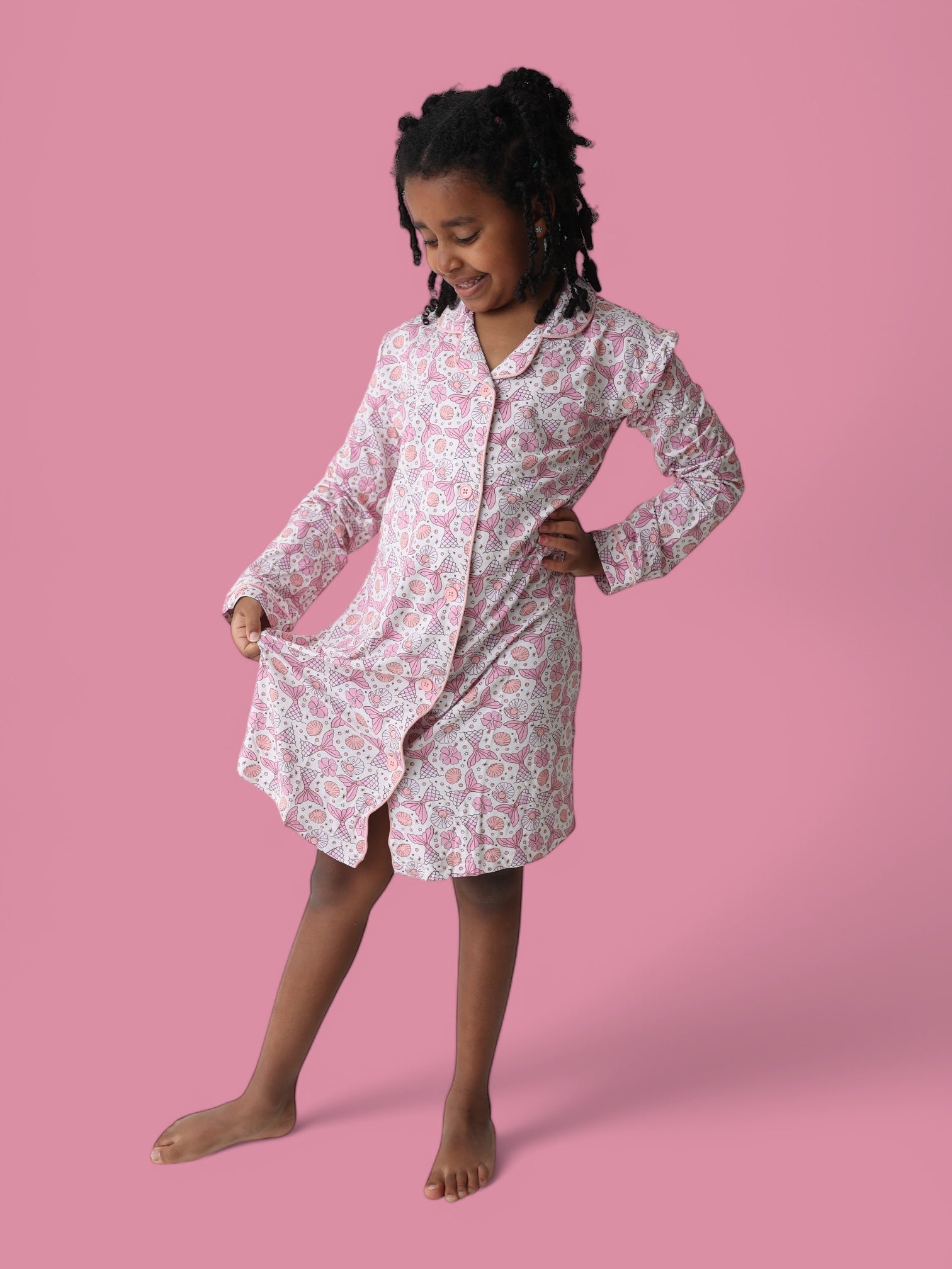 Magical Mermaid Girl's Dream Gown