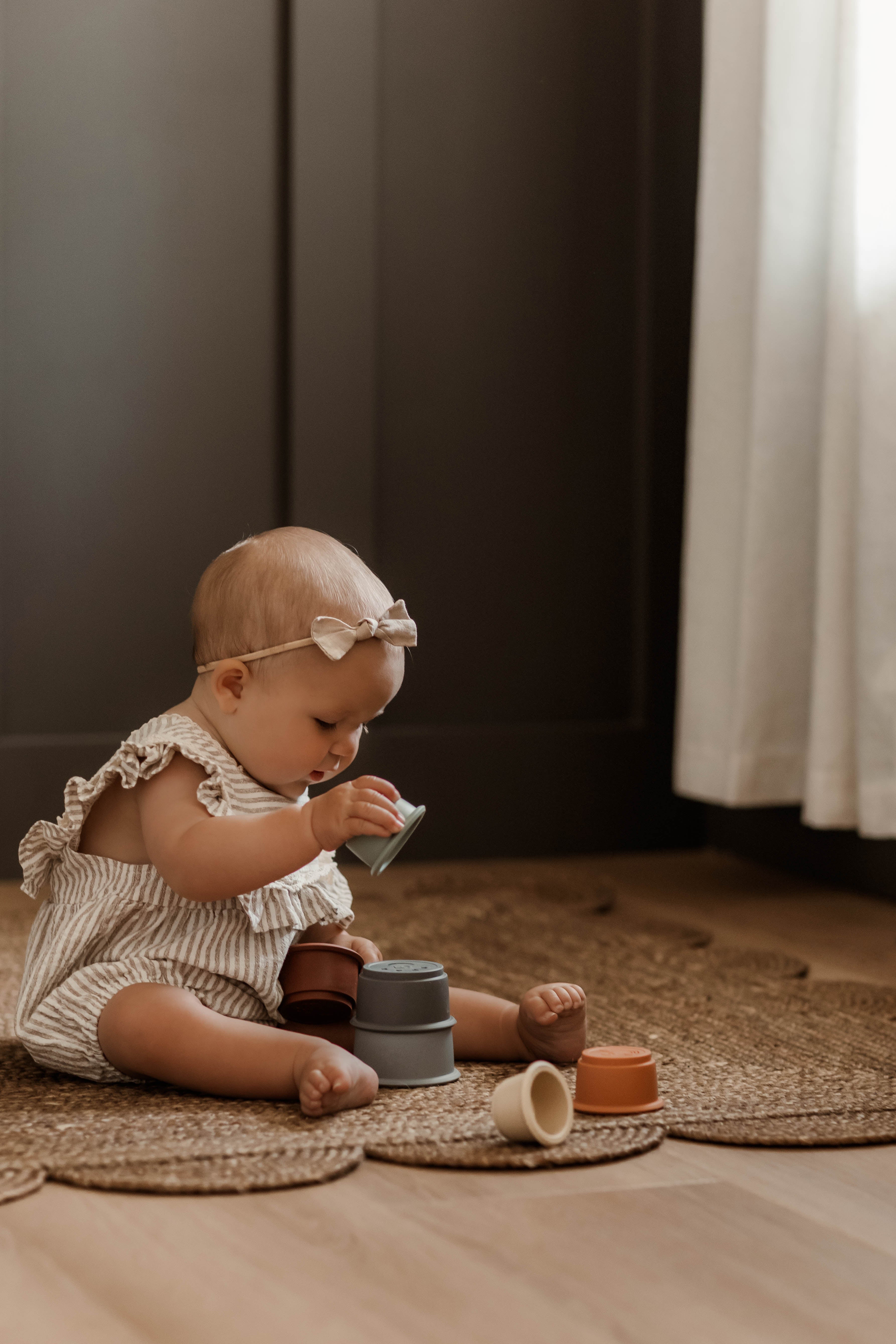 Silicone Cup Stacking Toy/stacking Toy