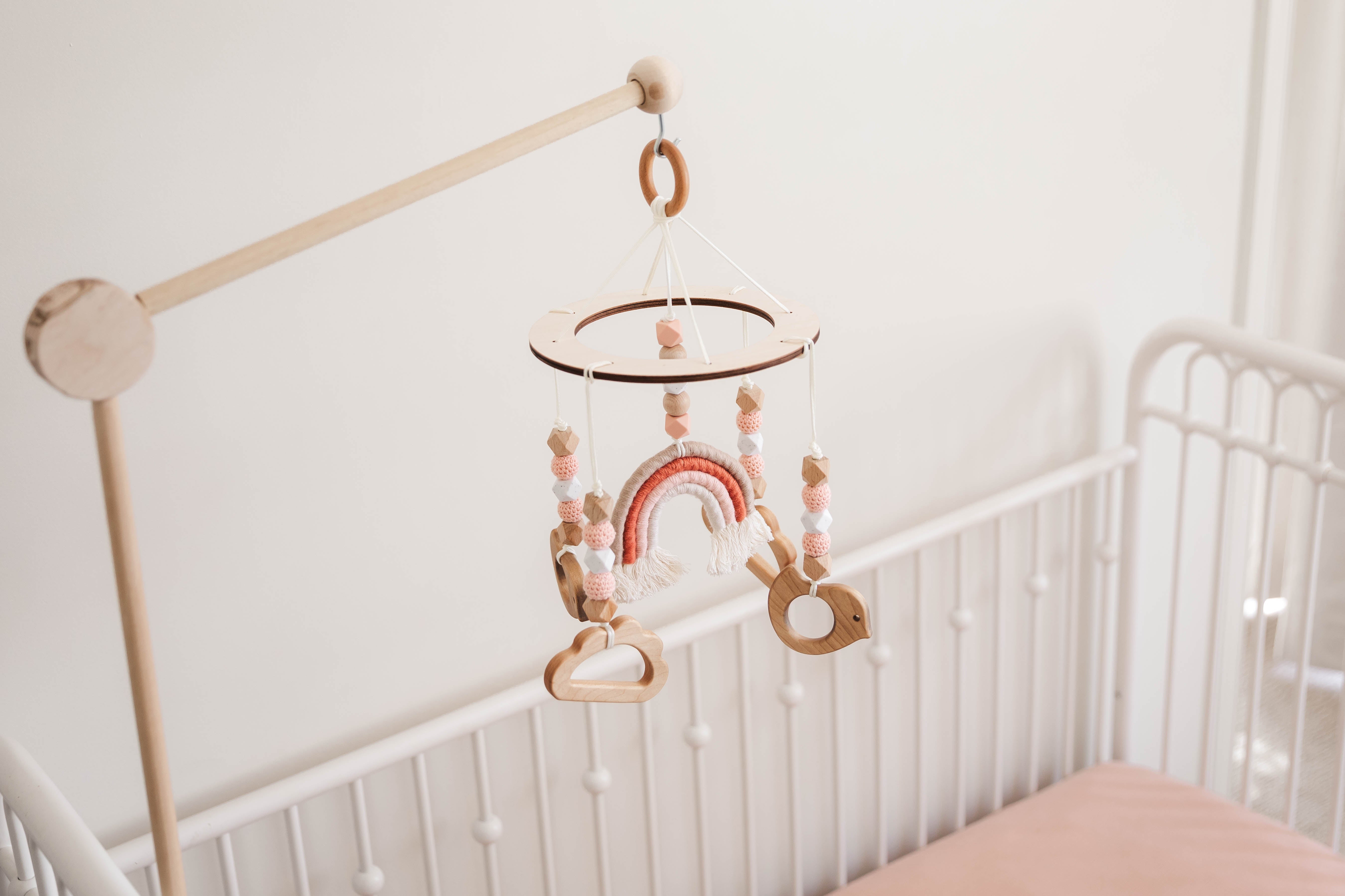 Rainbow Crib Mobile
