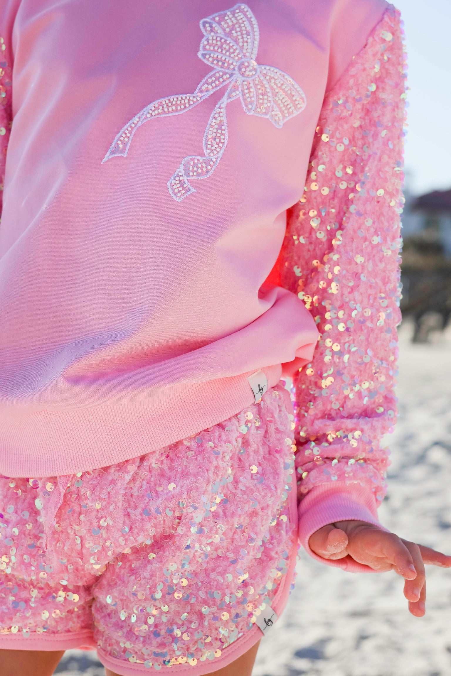 *preorder-mid July Delivery* Sparkle Sport Set ~ Bow