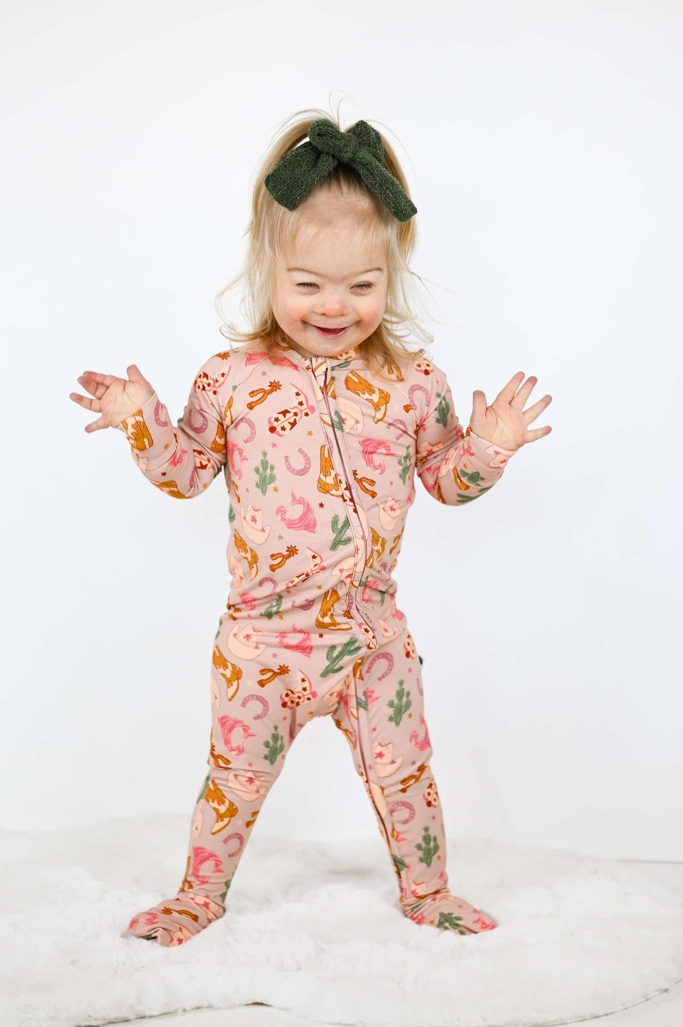 Cowgirl | Zip Romper