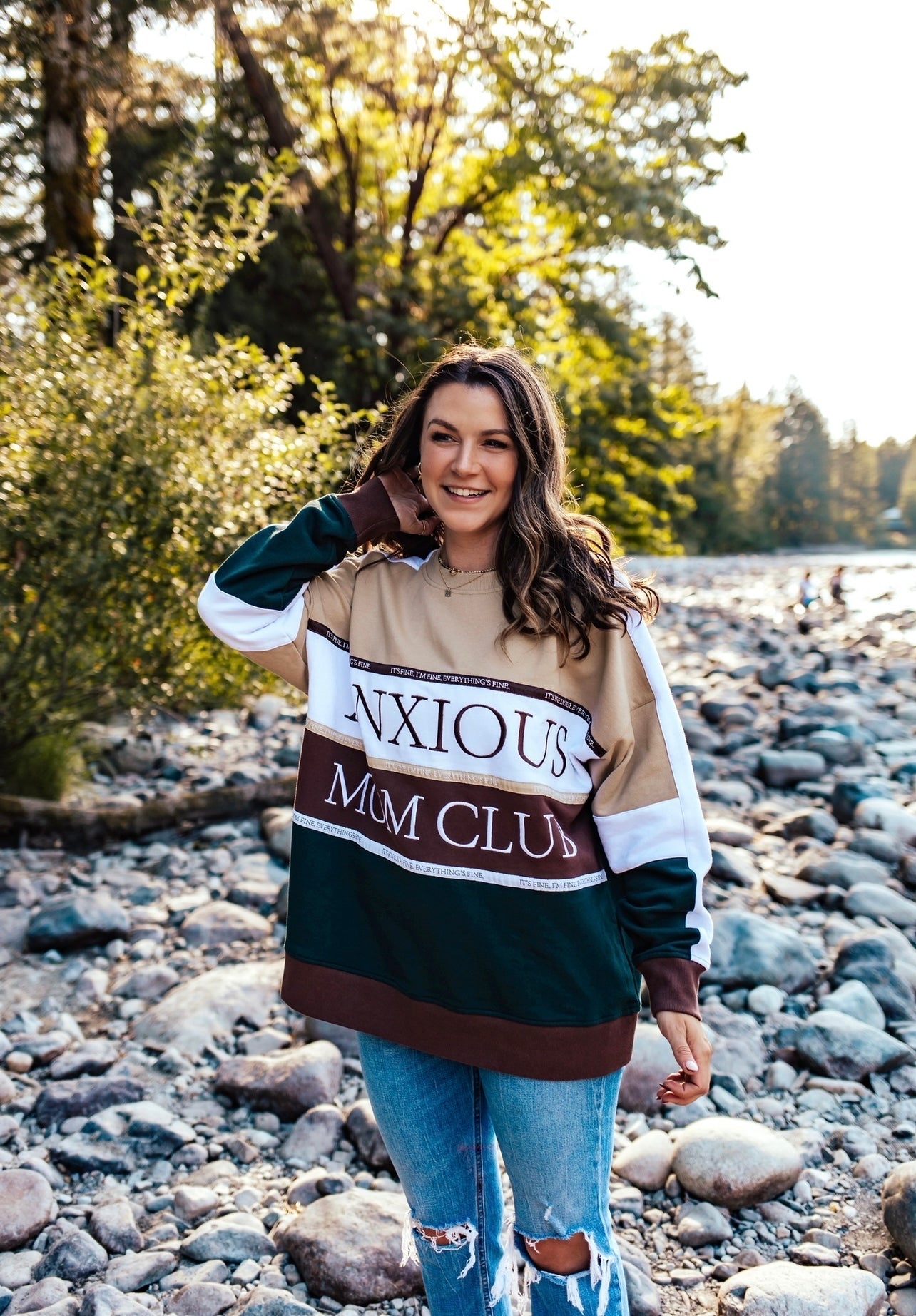 Anxious Mom Club Crewneck