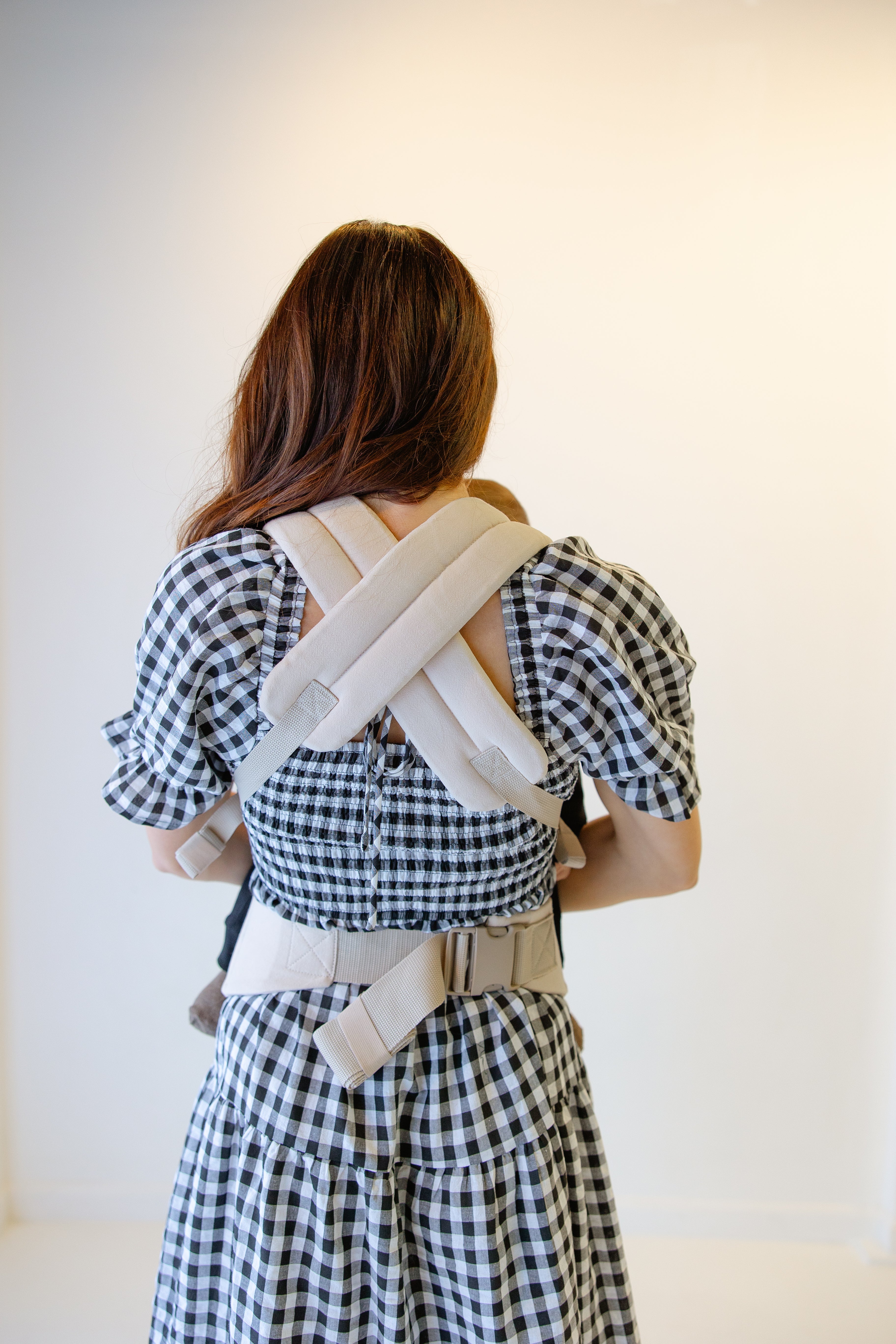 Coco Cream - Cotton Linen Baby Carrier (7-35 Lbs)