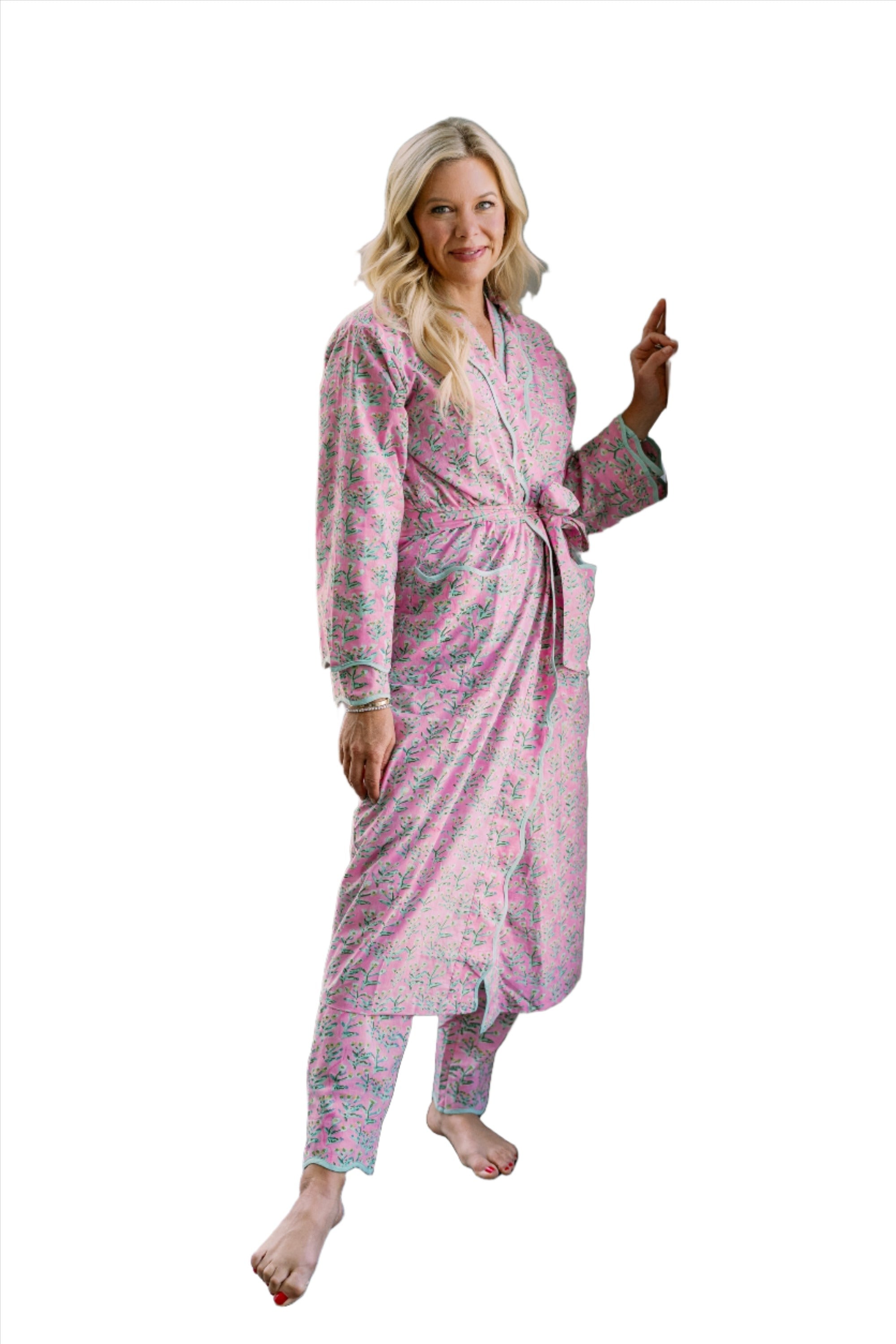 Adult Sydney Robe (tulip Pink)