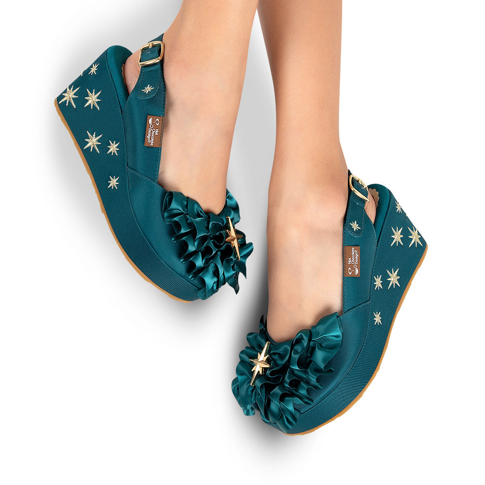 Chocolaticas® Emeraldine Women's Sandal