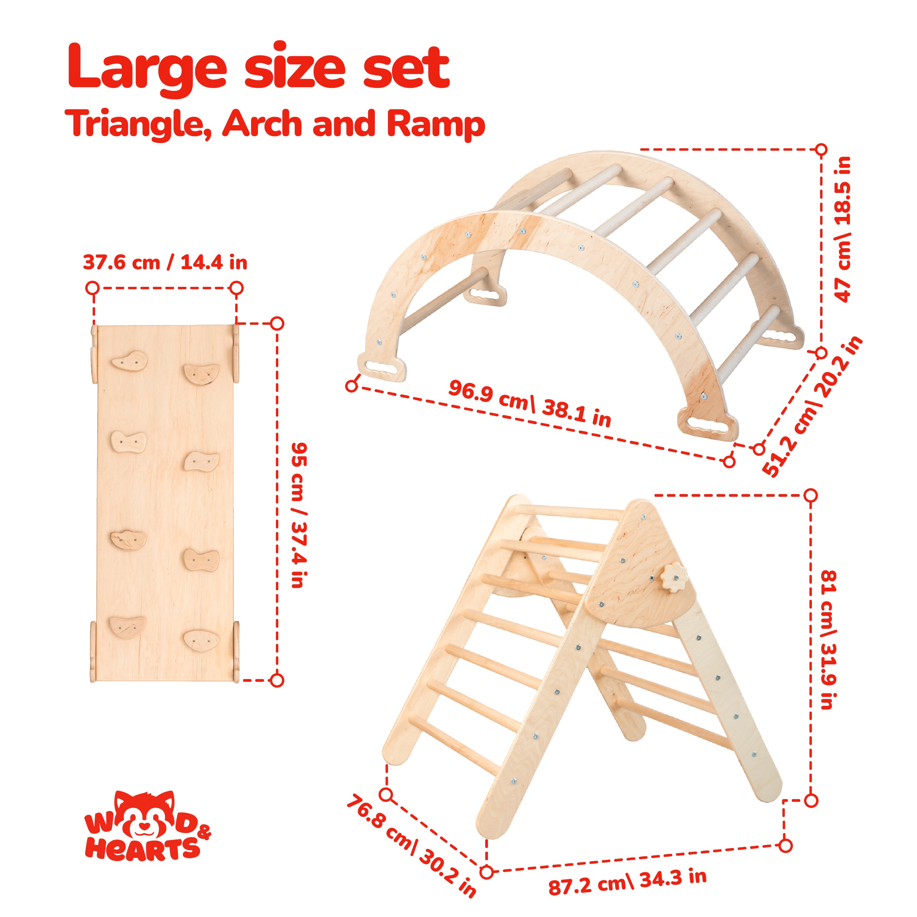 Montessori Climbing Set Of 3