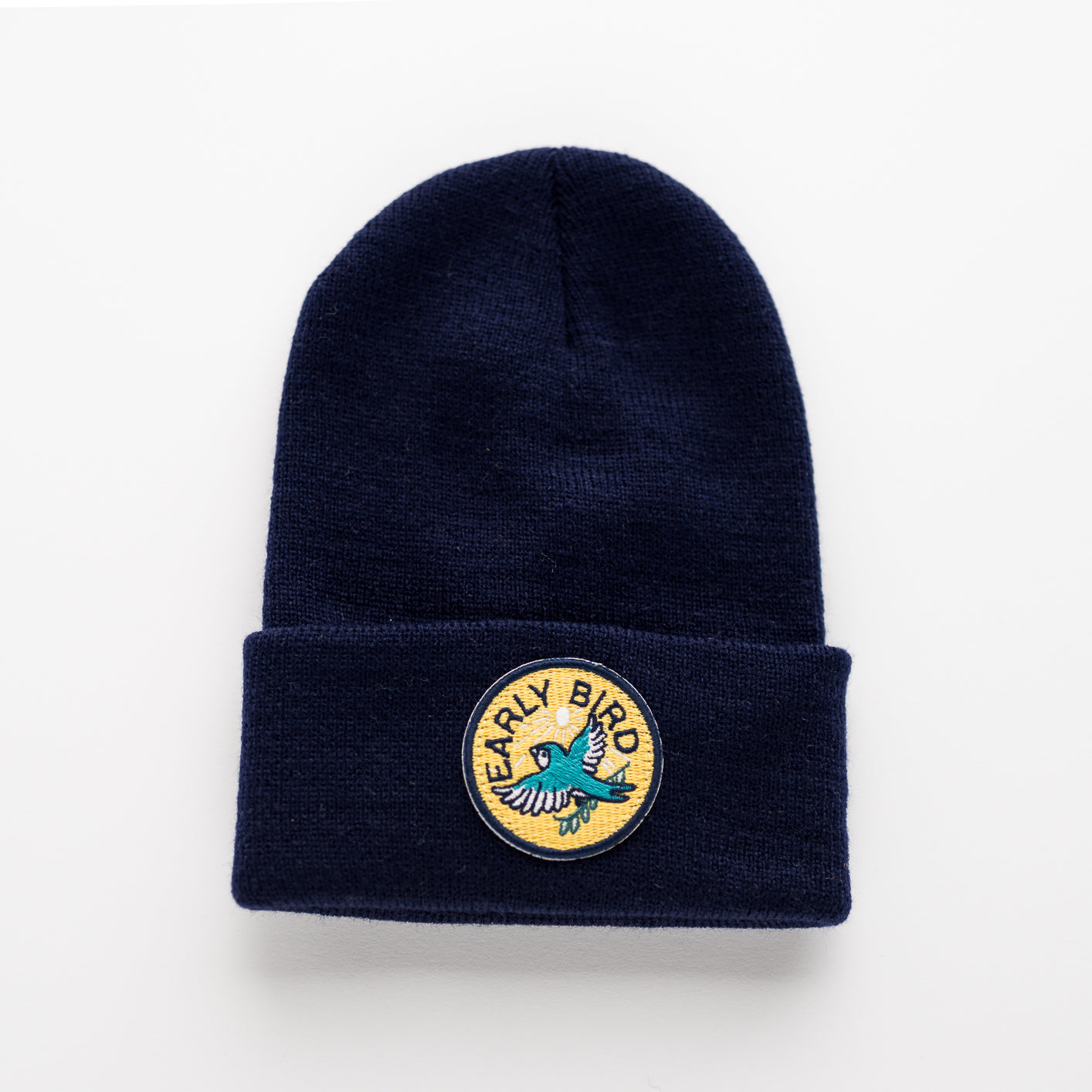 Early Bird - Navy Kids Beanie