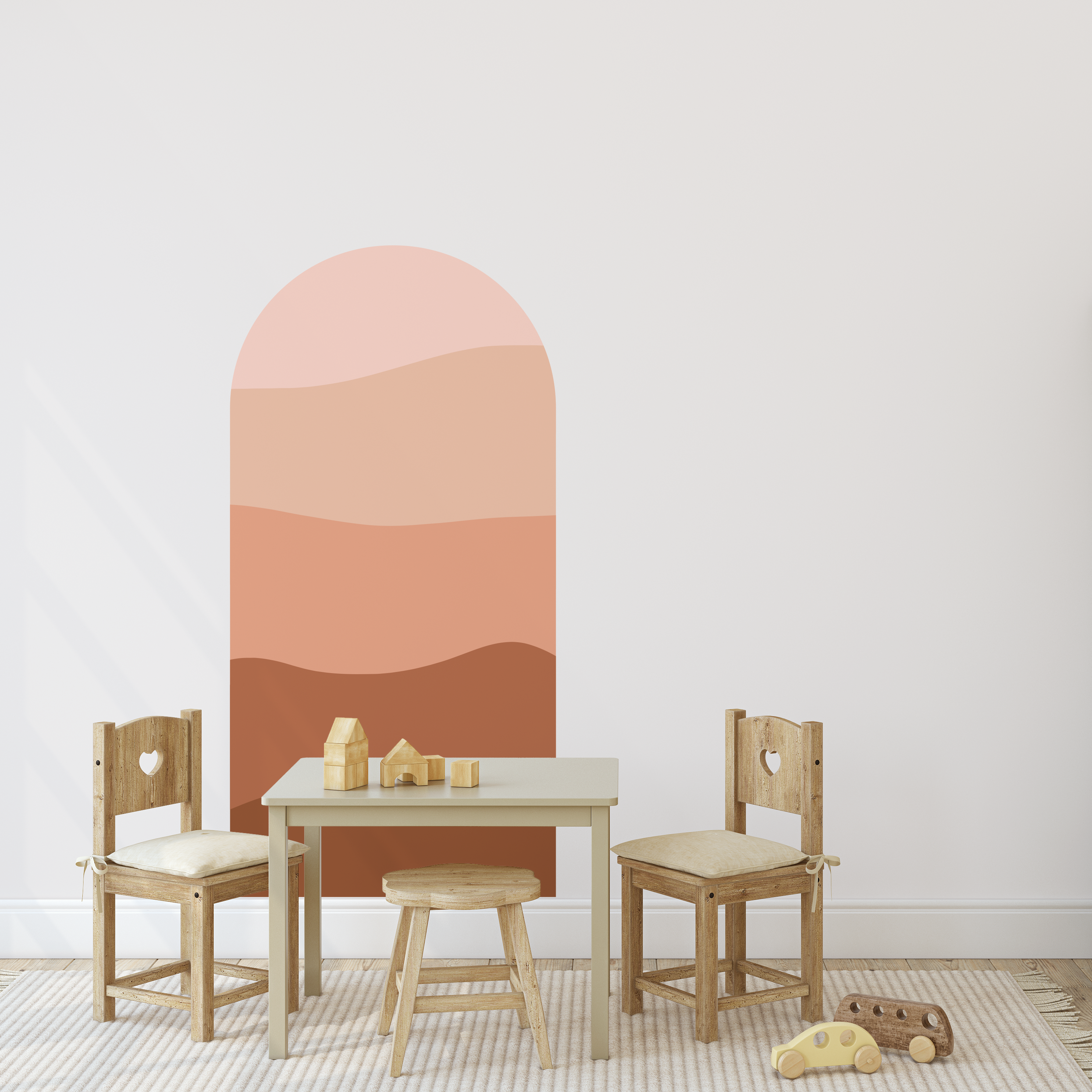 Earth Boho Arch Decal