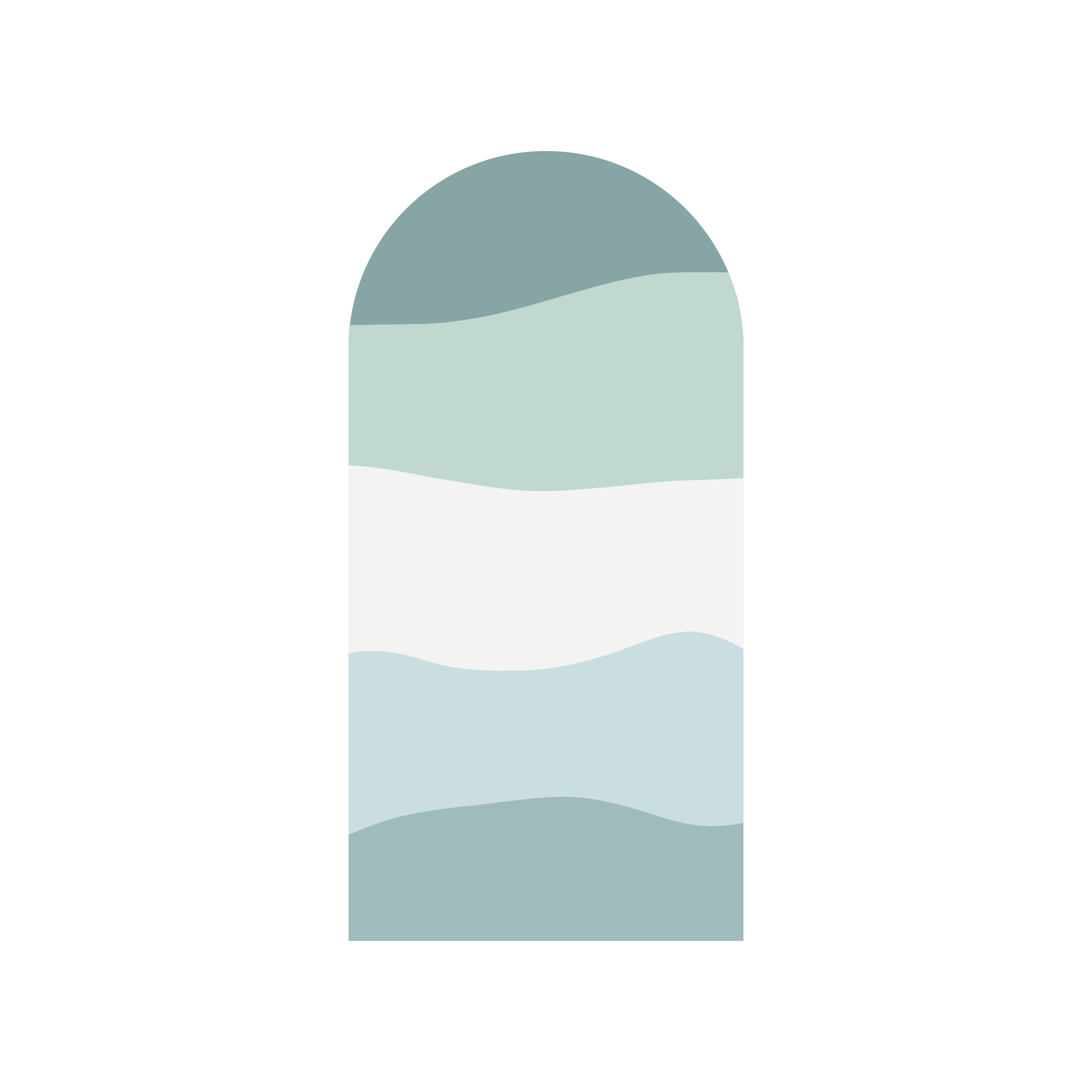 Earth Boho Arch Decal