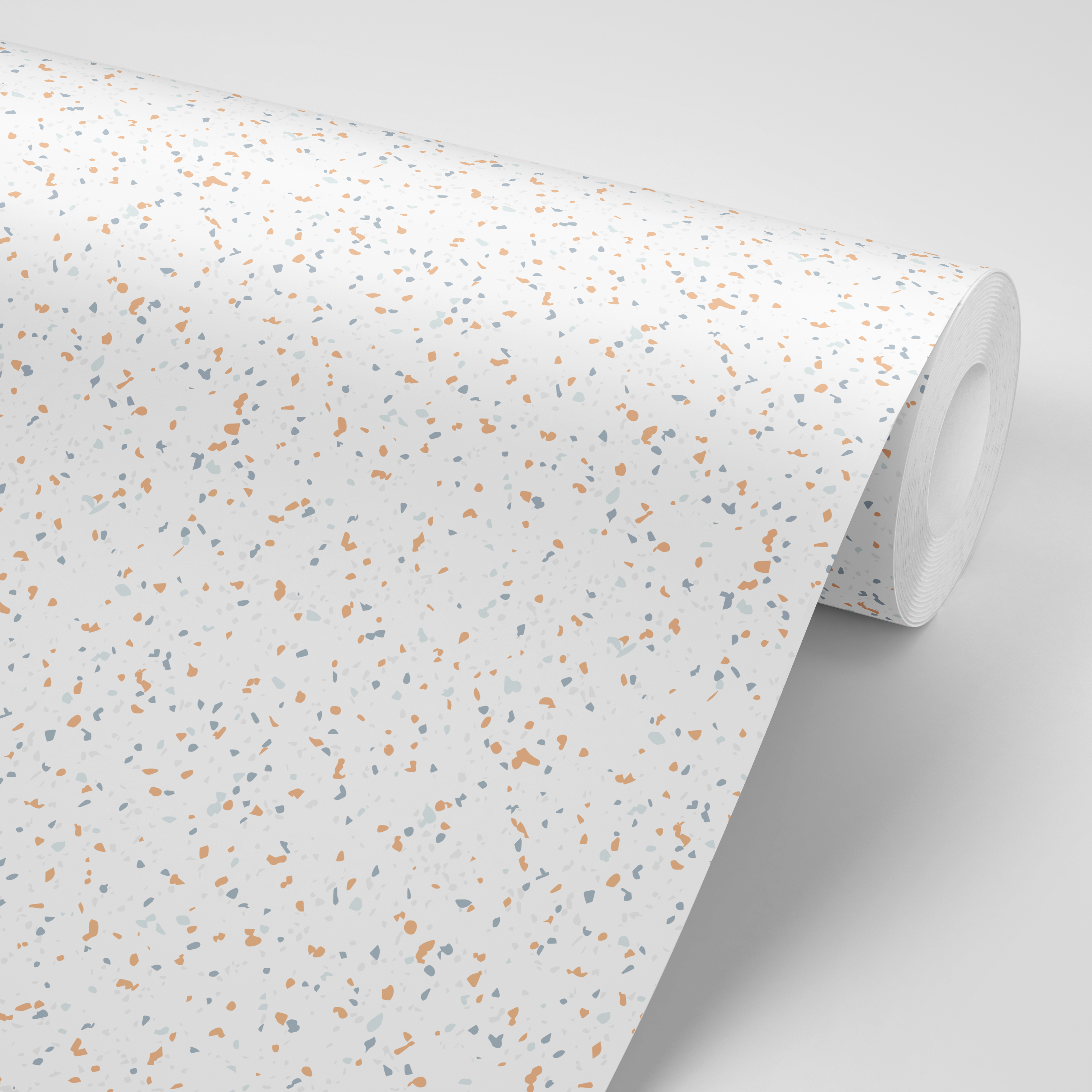 Earth Terrazo Contact Paper - Pack Of 3 Rolls (24x48" Each)