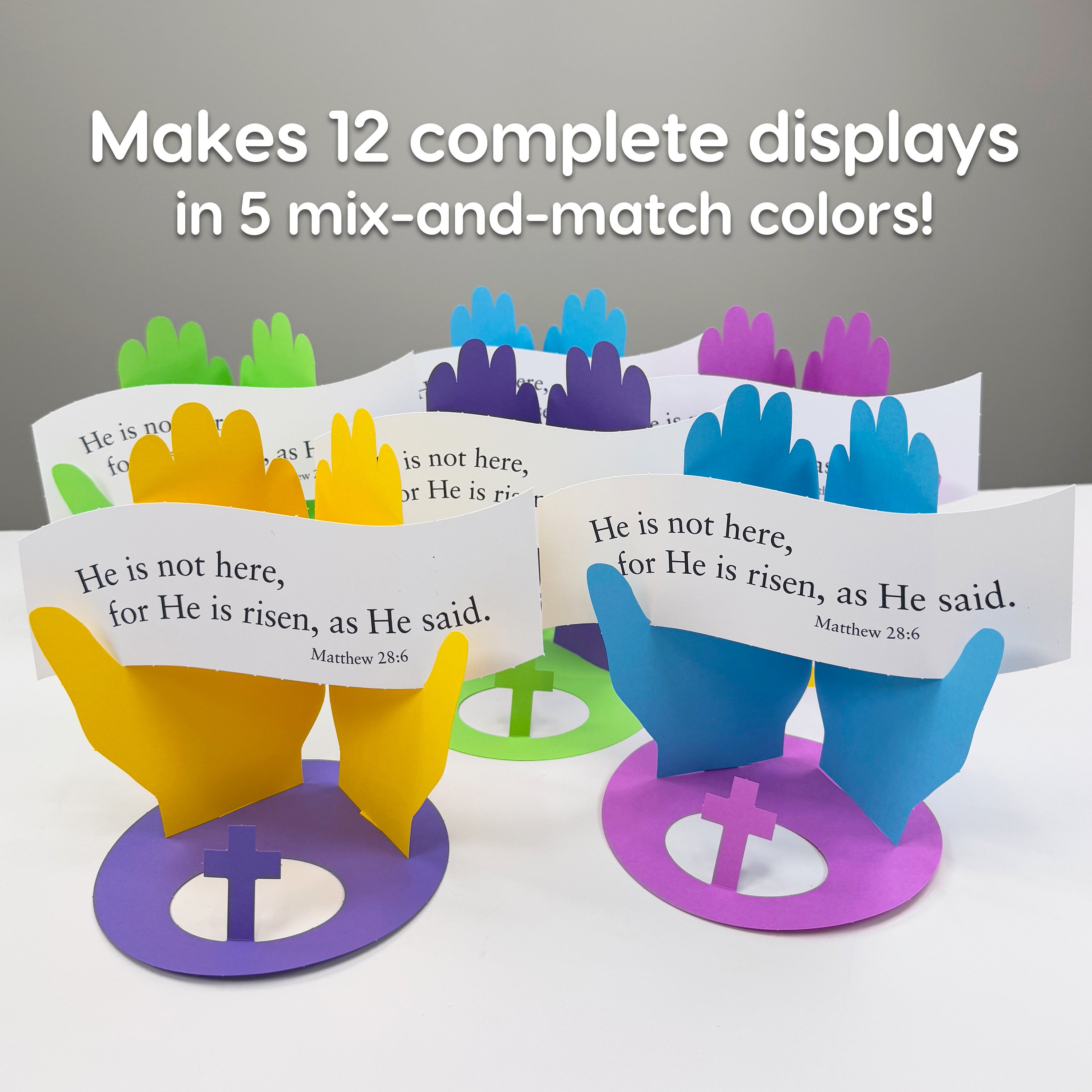 Easter Devotional 3-d Display