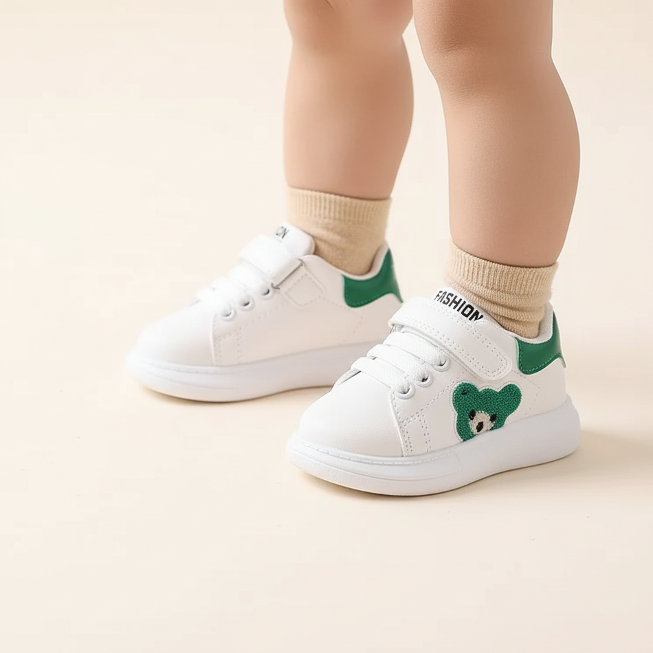 Easy-wear Panda Sneakers Ages 1-7