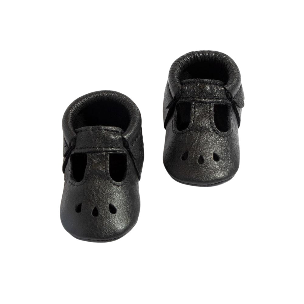 Ebony Mary Jane Baby Shoe