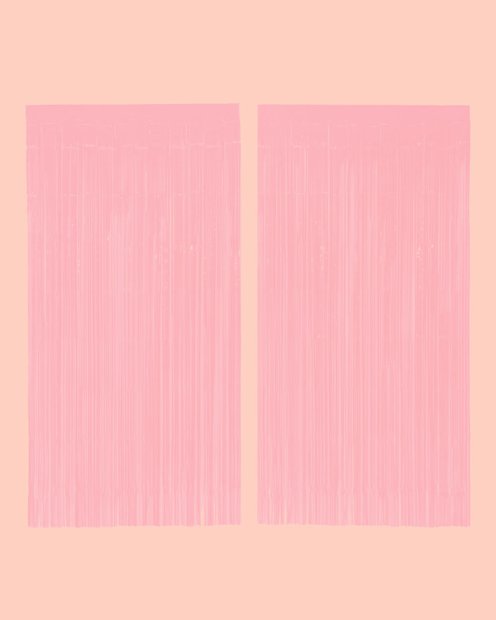 Pretty In Pink Curtain - Matte Pink Foil Curtain