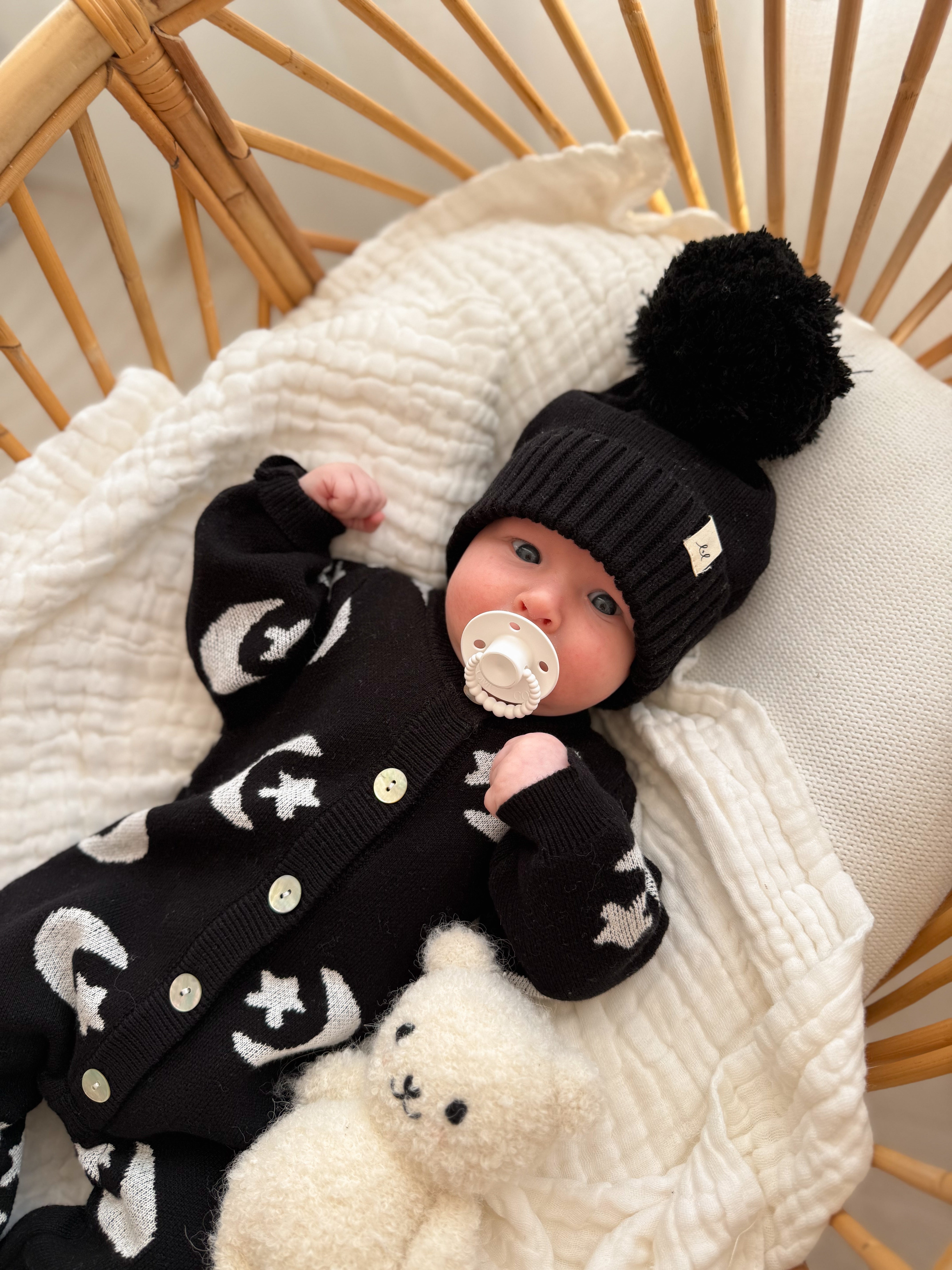 Midnight Sky Jacquard Jumpsuit