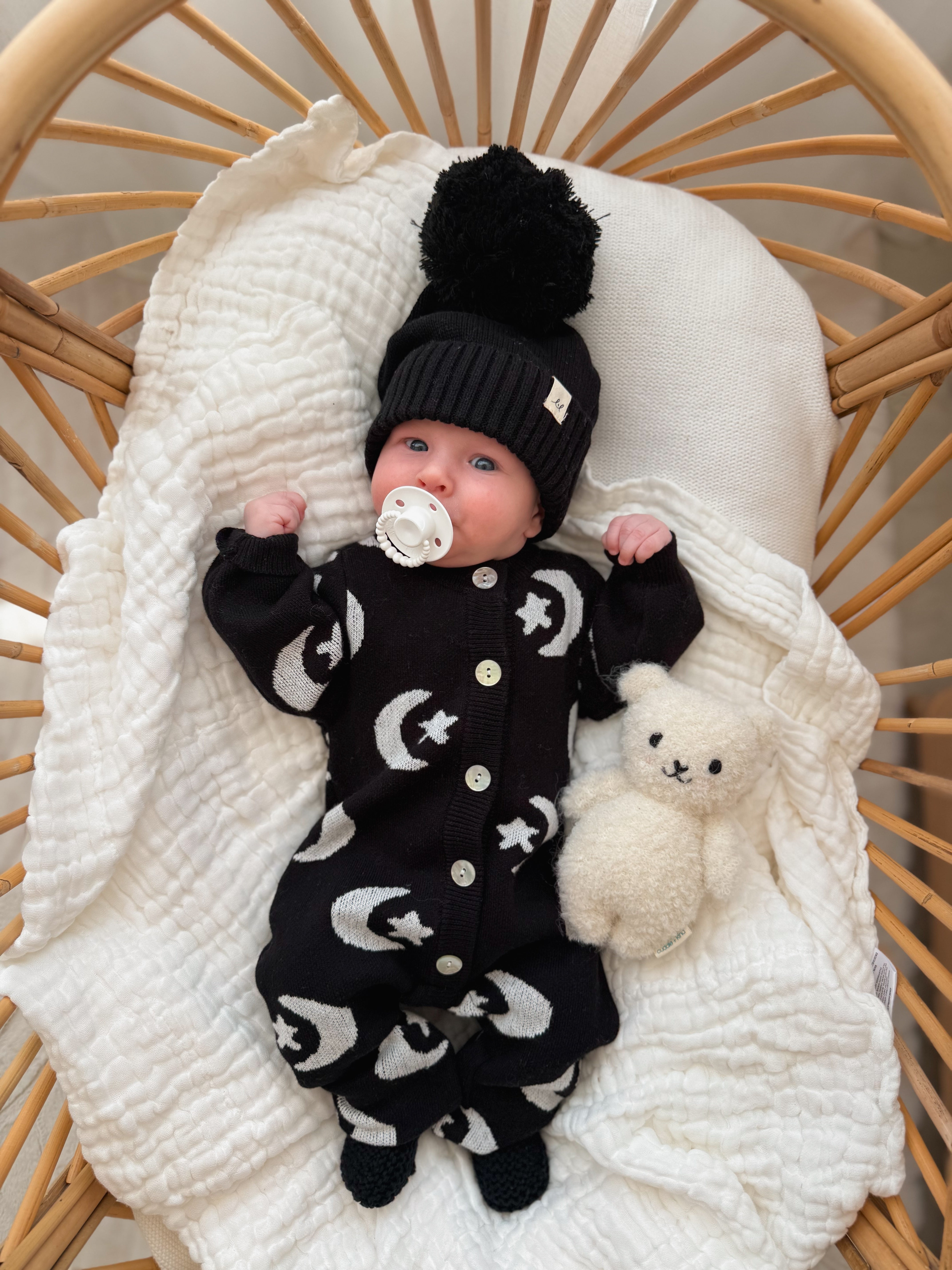 Midnight Sky Jacquard Jumpsuit