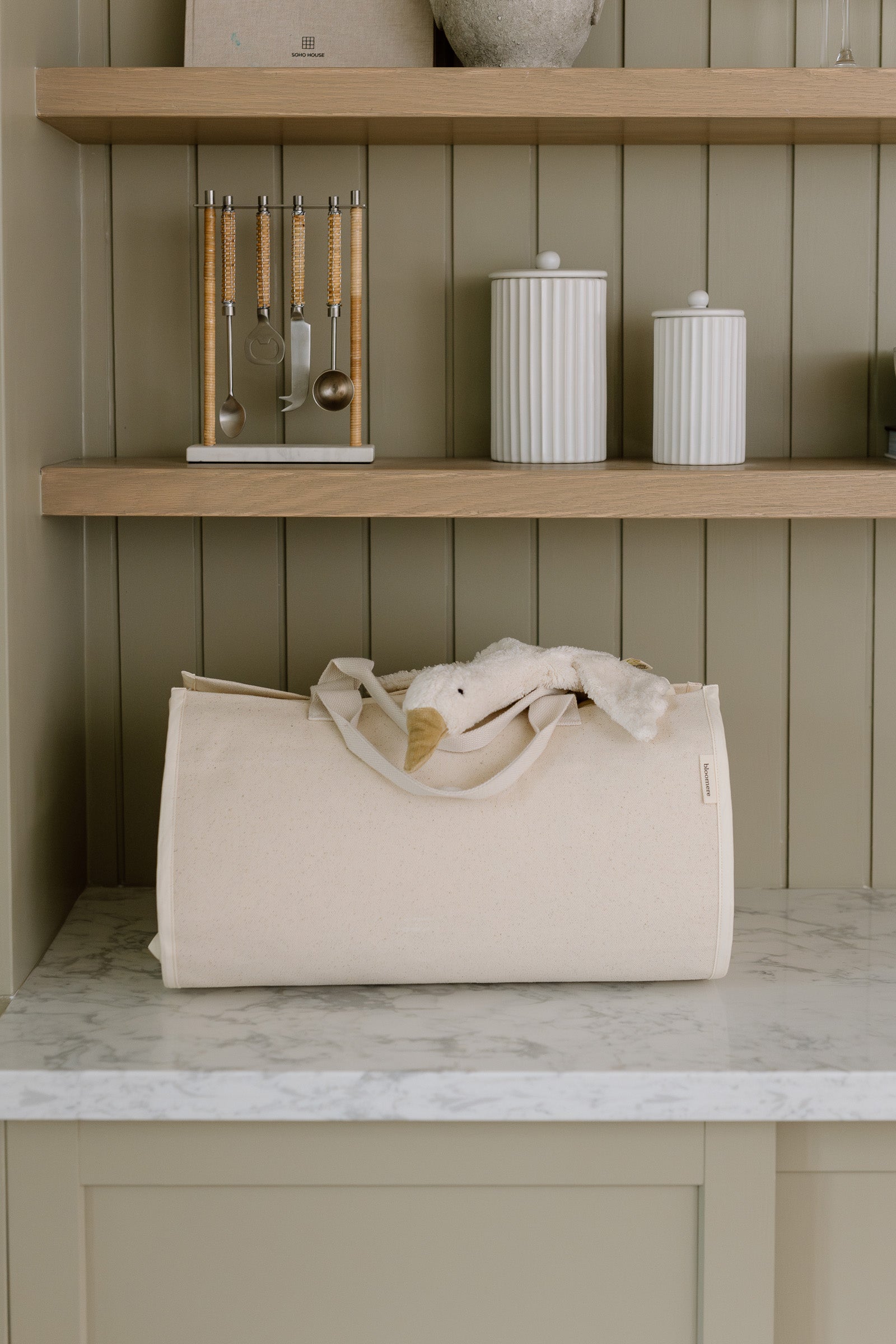 Organic Portable Bedding Set- Dreamy Animal