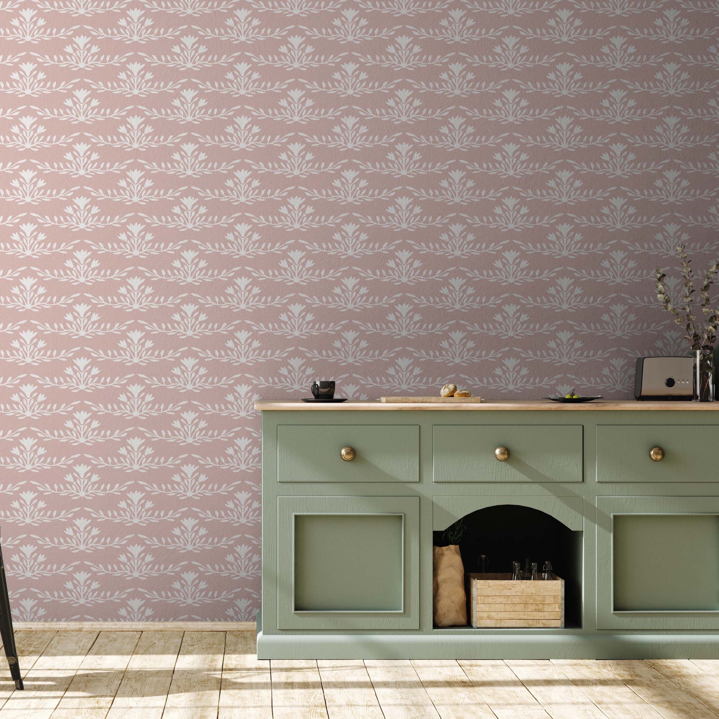 Emily Wallpaper By Heights Design Studio
