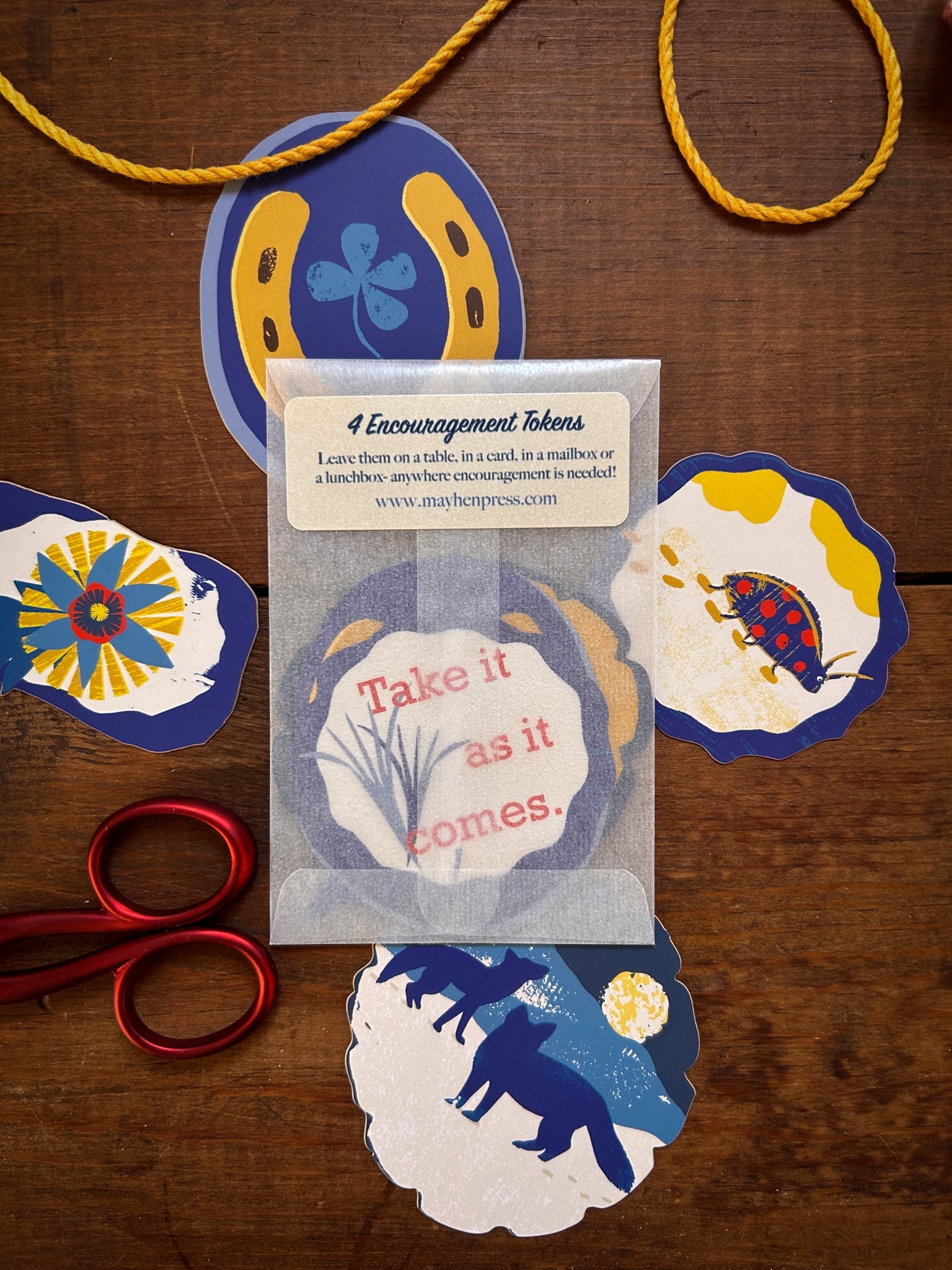 Moving Forward Encouragement Tokens