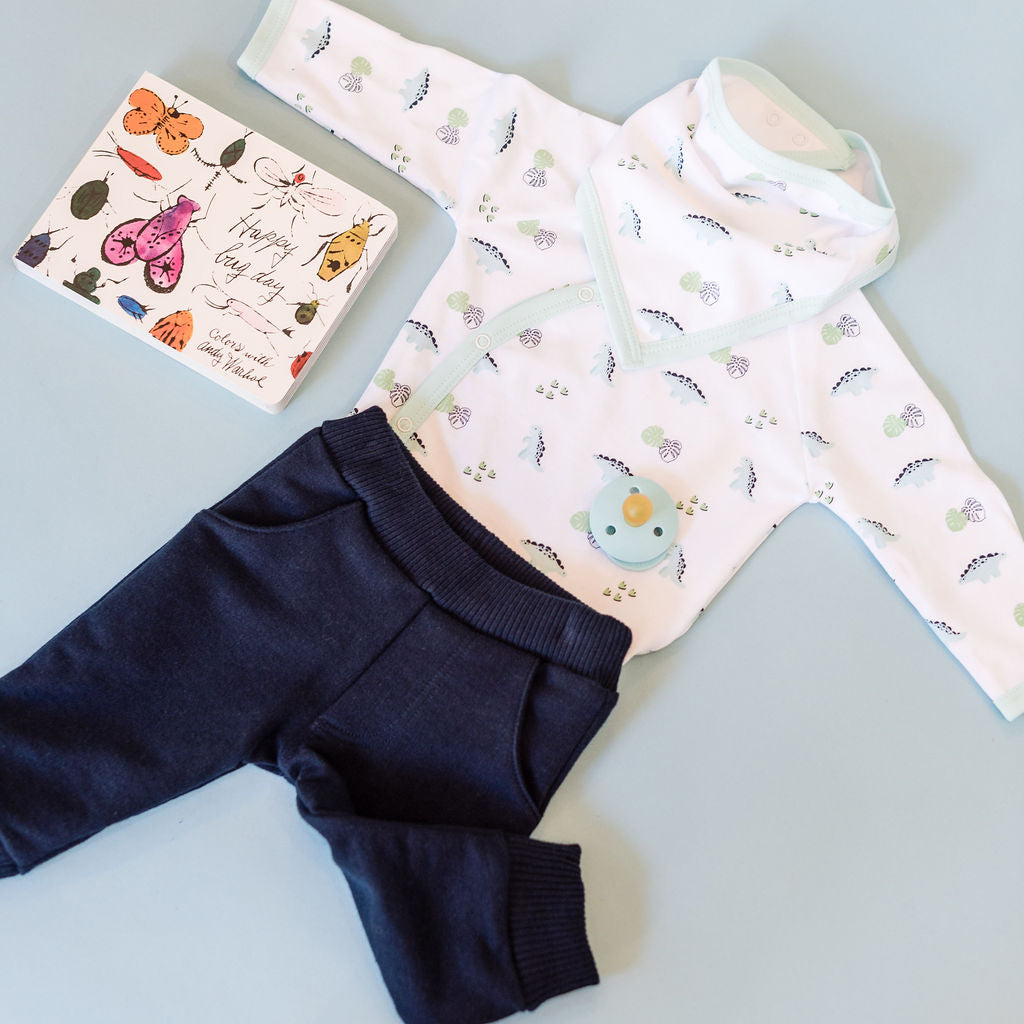 Dino Print Bandana Bib