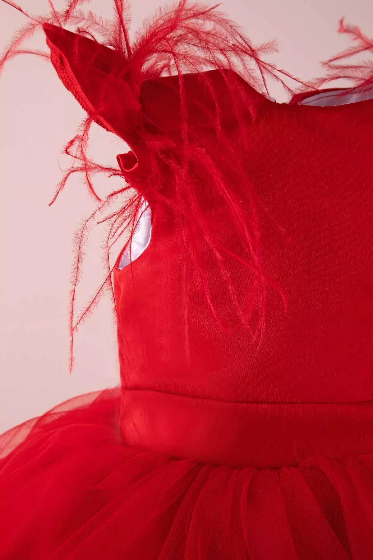 Evelyn Red Baby Dress