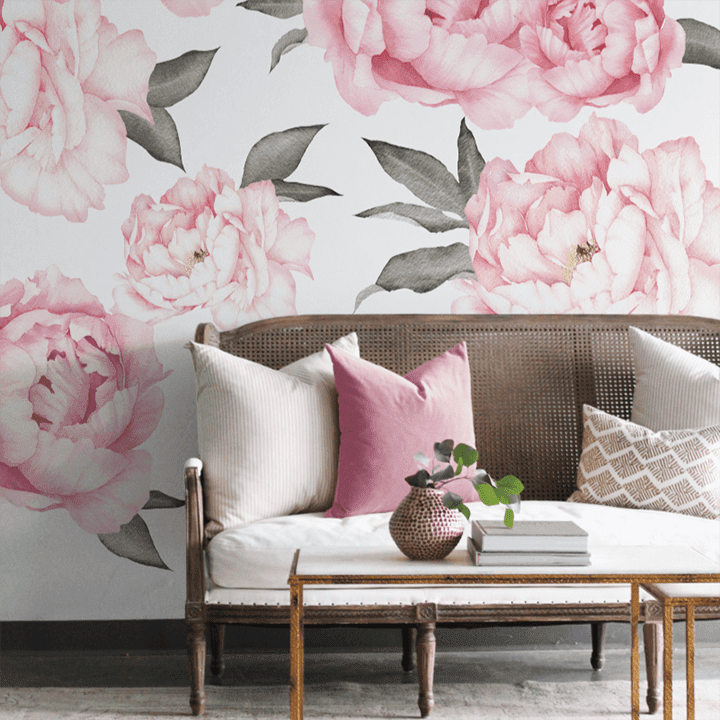 Everlasting Peonies Wall Decals