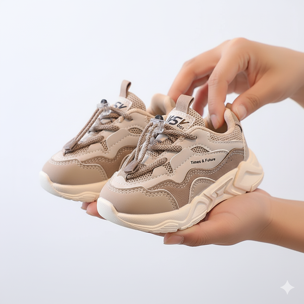 Kids Breathable Everyday Sneakers Ages 1-6 Years