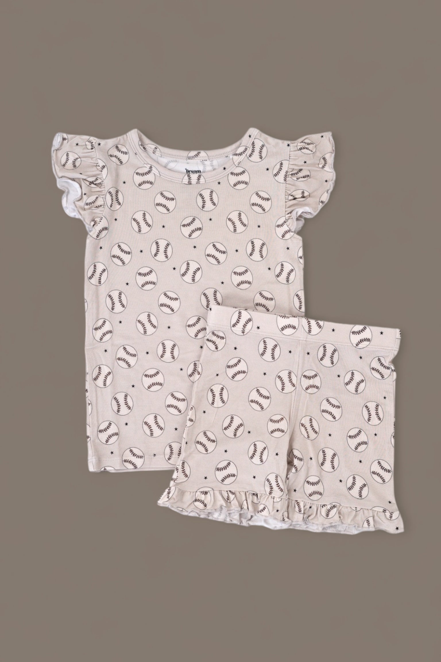 Exclusive Swing For The Stars Dream Ruffle Short Set