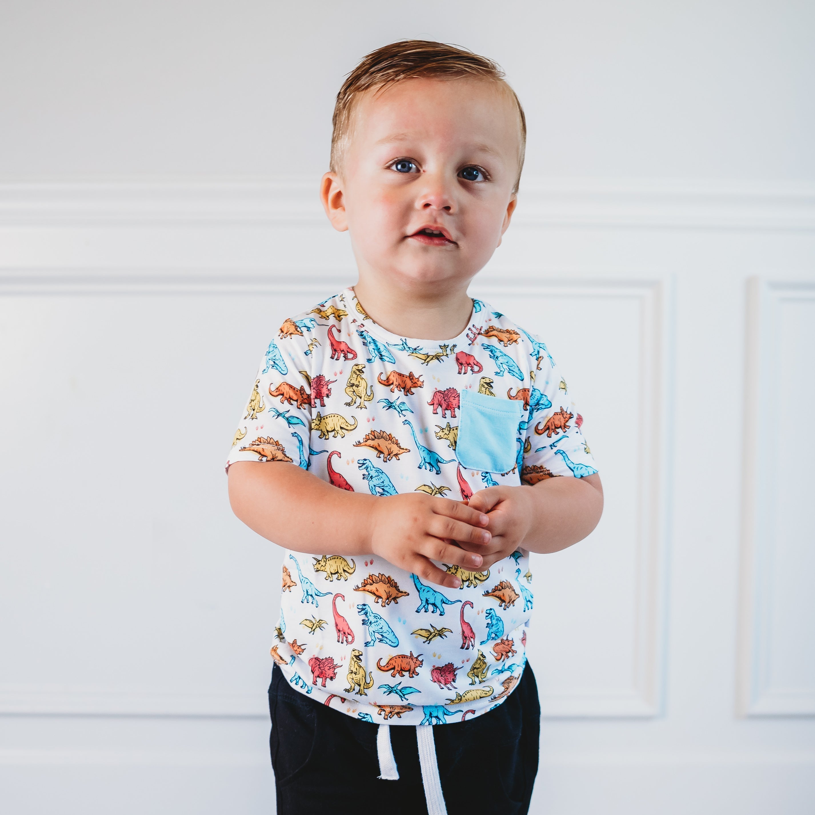 Color Me Dino Dream Pocket Tee