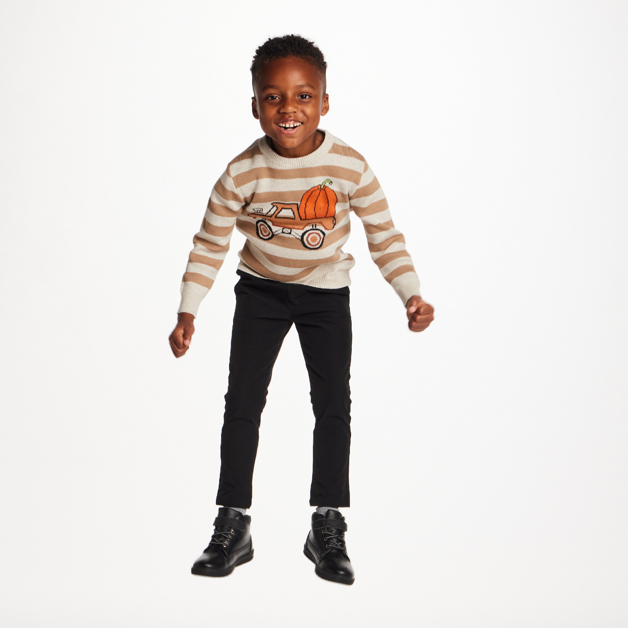 Kids Graphic Sweater | Monster Truck