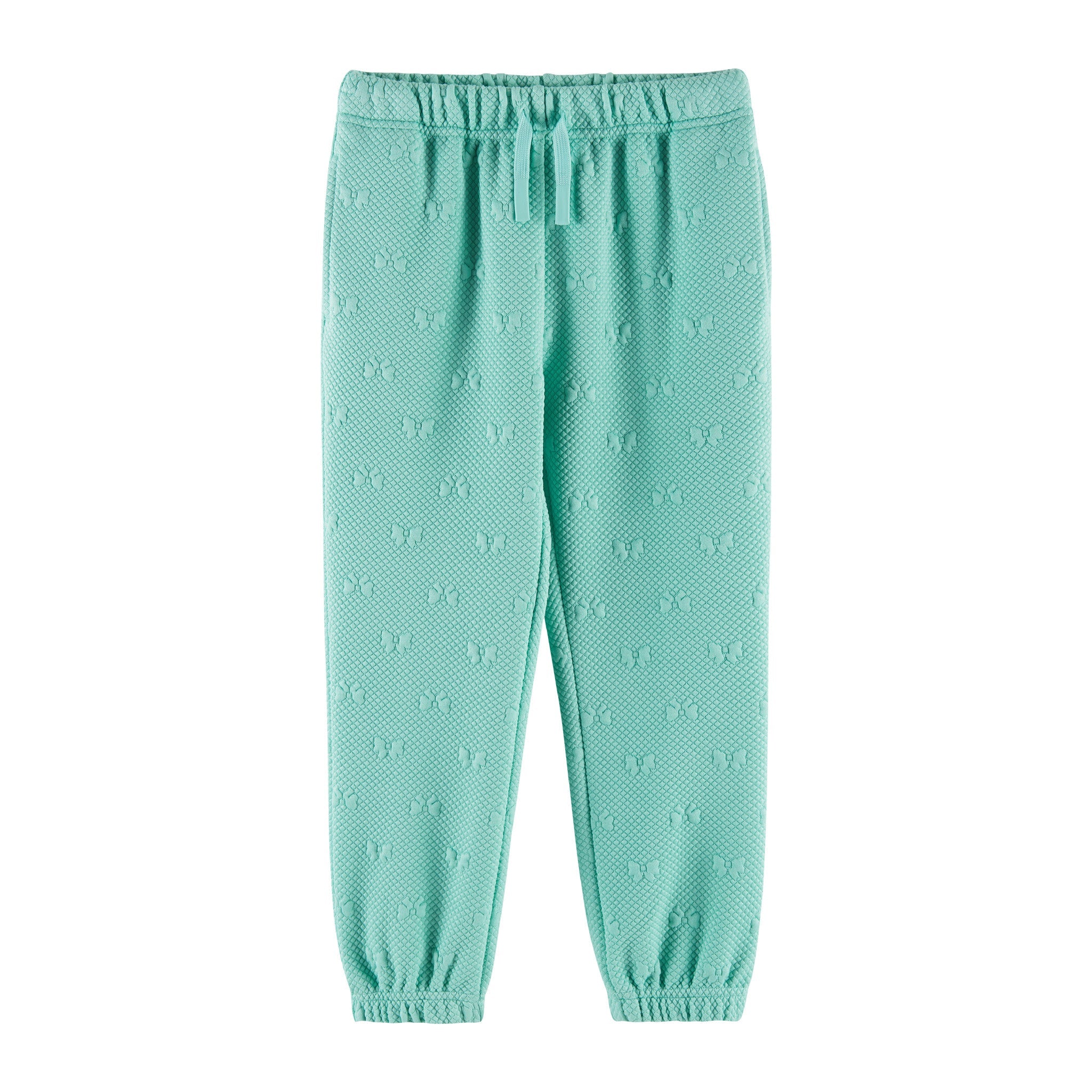 Kids Embossed Lounge Set | Aqua Bows