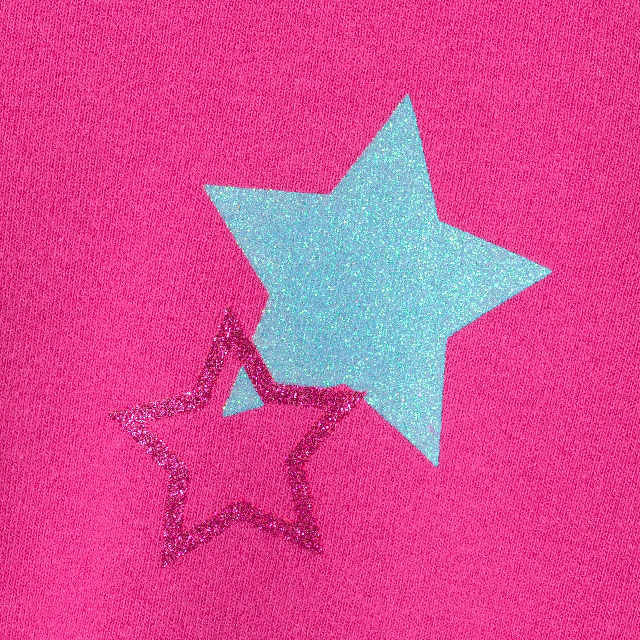 Kids Sweatshirt & Dress Set | Pink Star