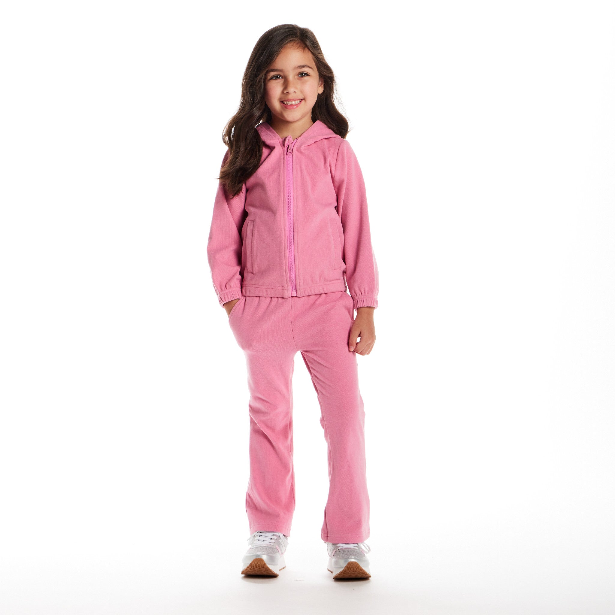 Kids Comfy Hoodie Set | Pink