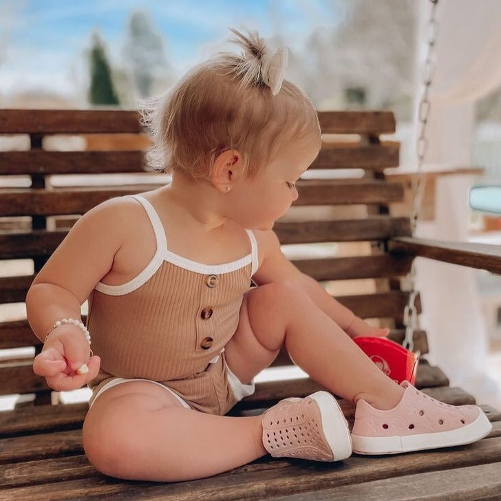 Toddler Perforated Slip On Water Sneakers in Pink - Cascade