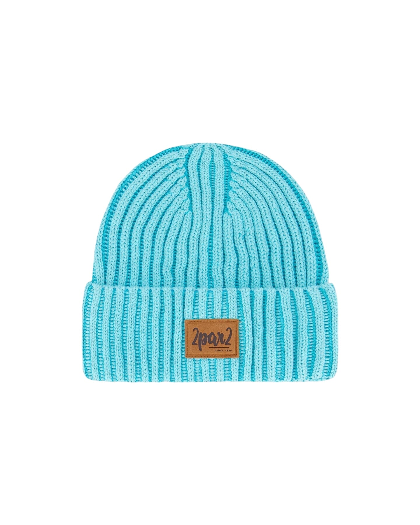 Solid Knit Hat Turquoise