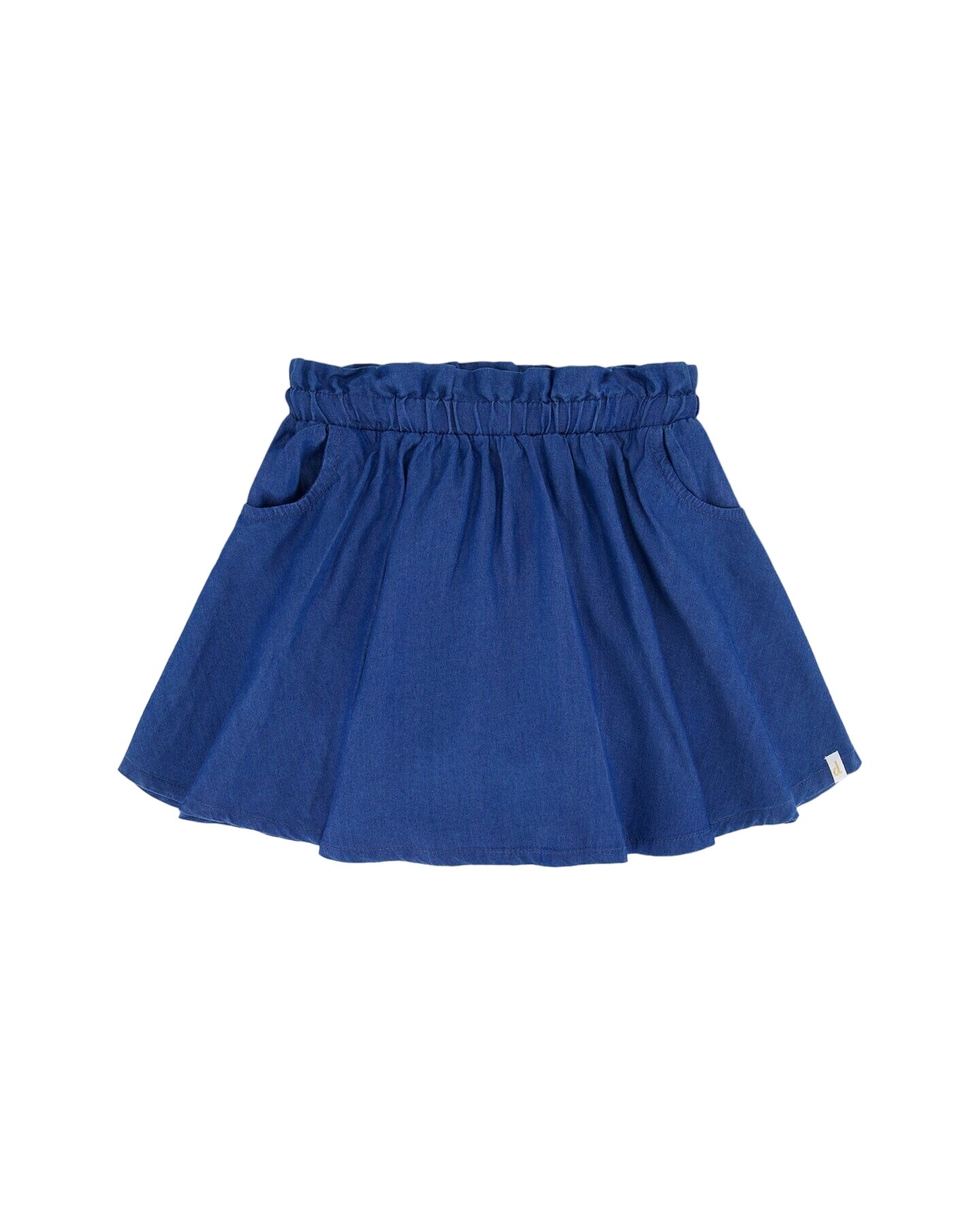 Solid Chambray Skirt