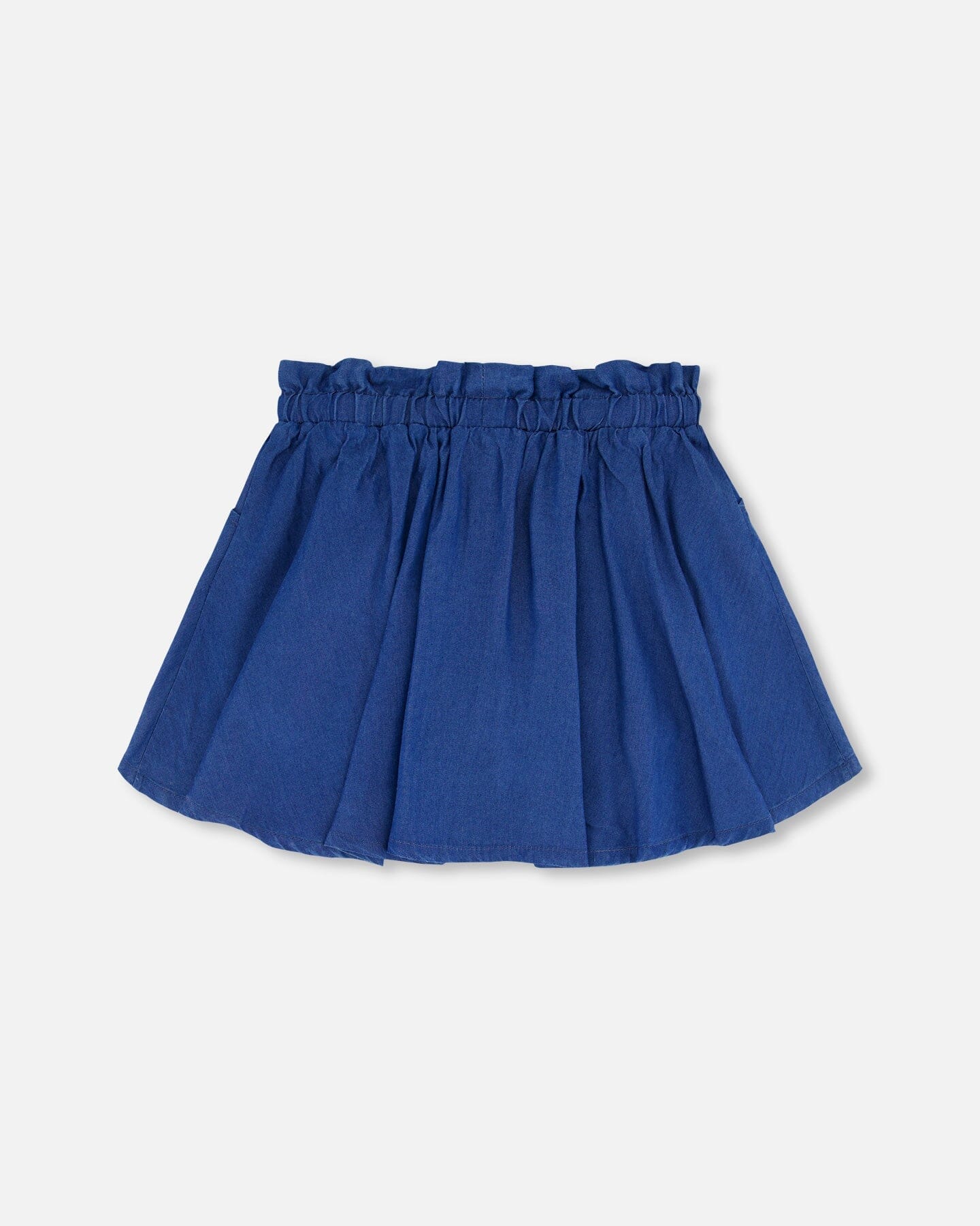 Solid Chambray Skirt