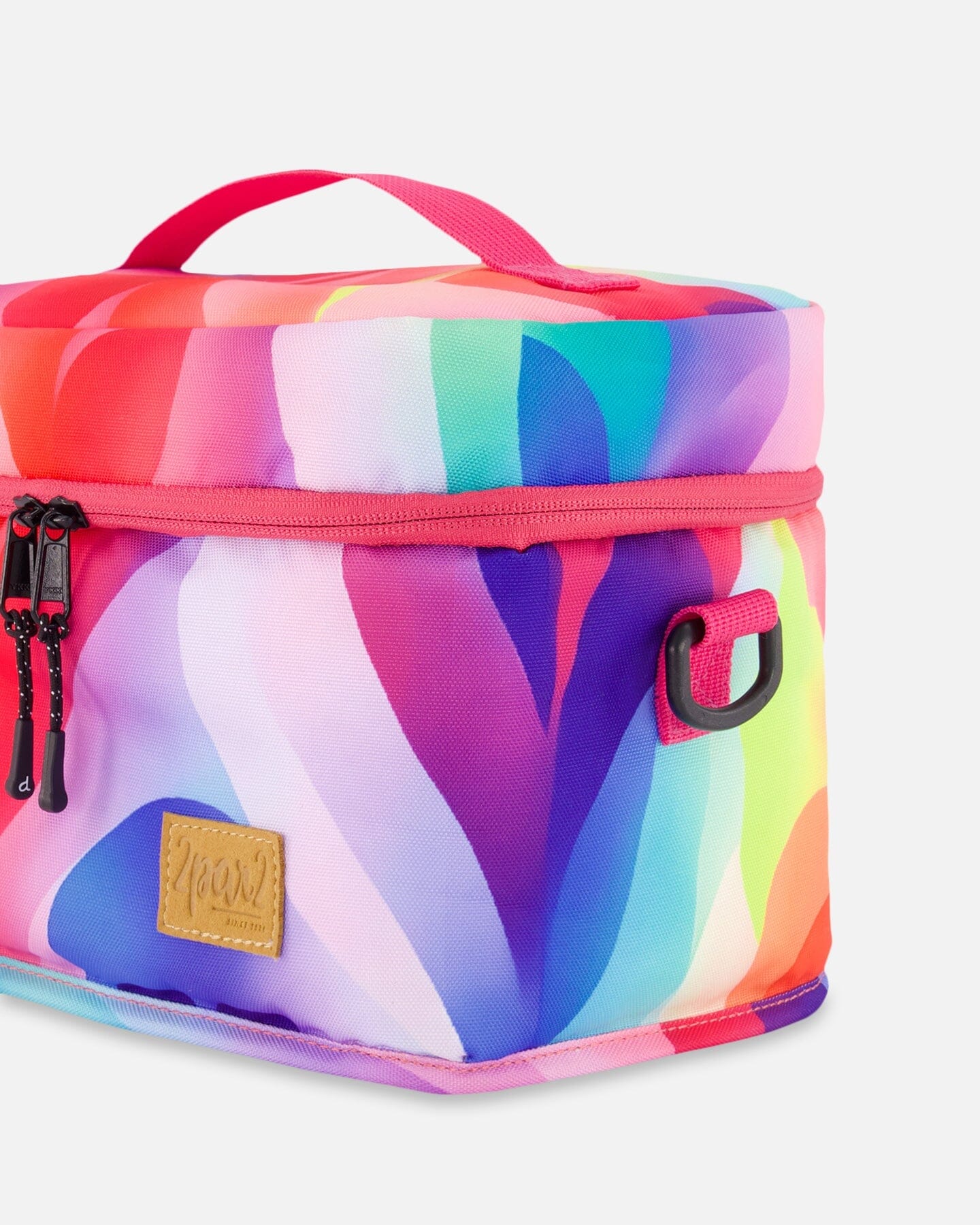 Lunch Box Printed Rainbow Heart