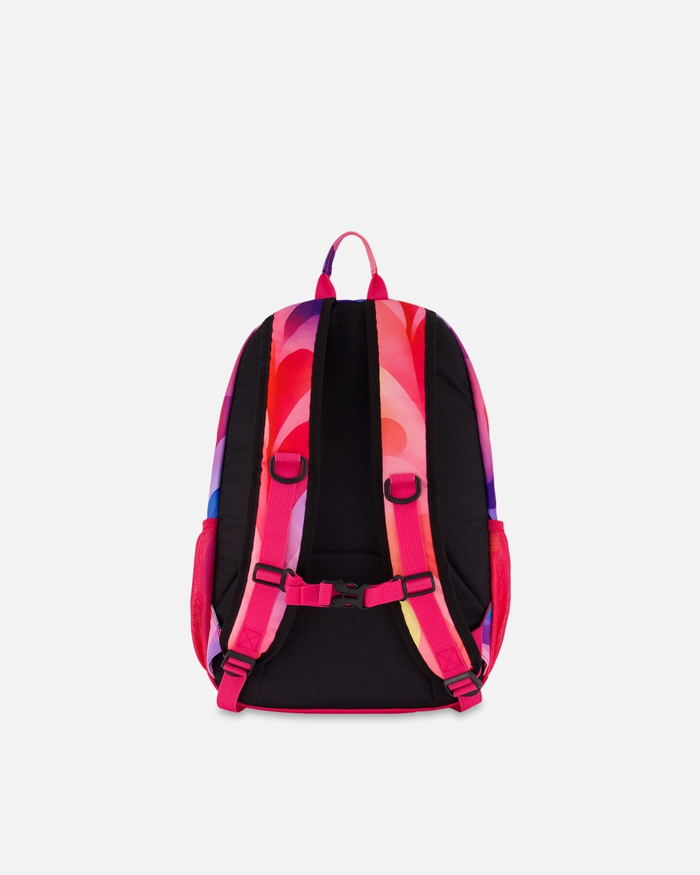 School Bag Printed Rainbow Heart