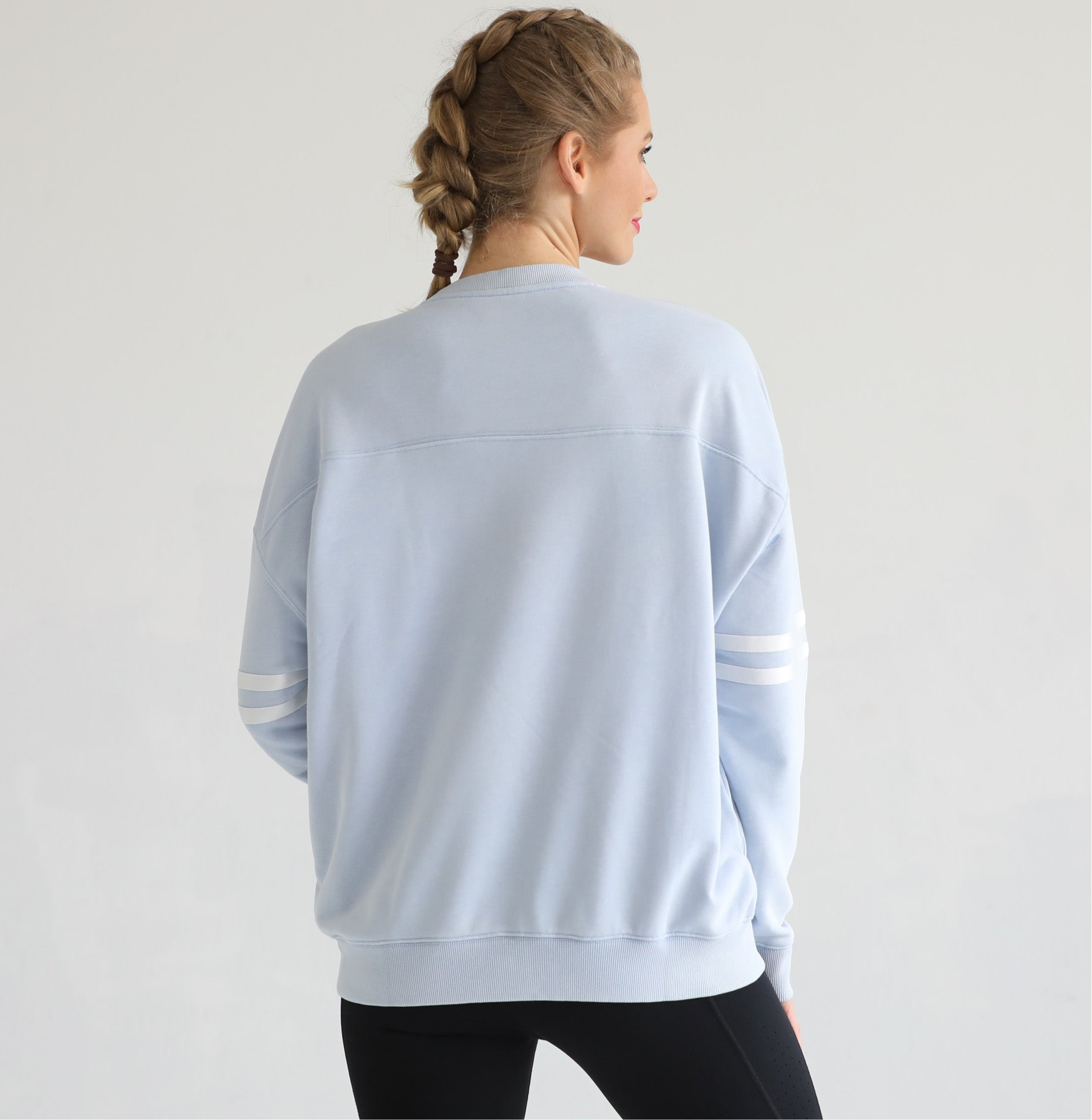 Celine Slouchy Nursing Pullover (morning Haze)