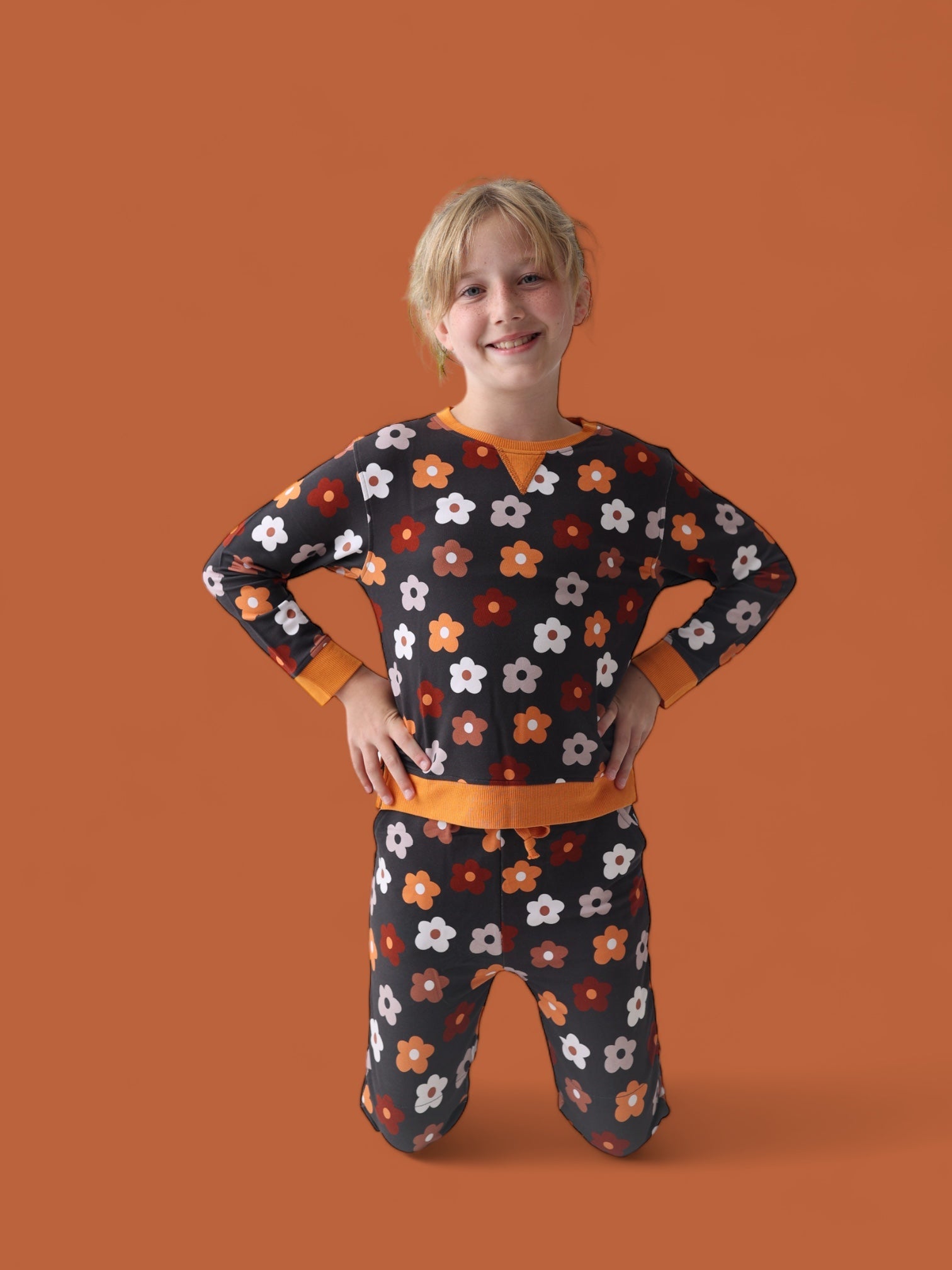 Neutral Daisies Dream Jogger