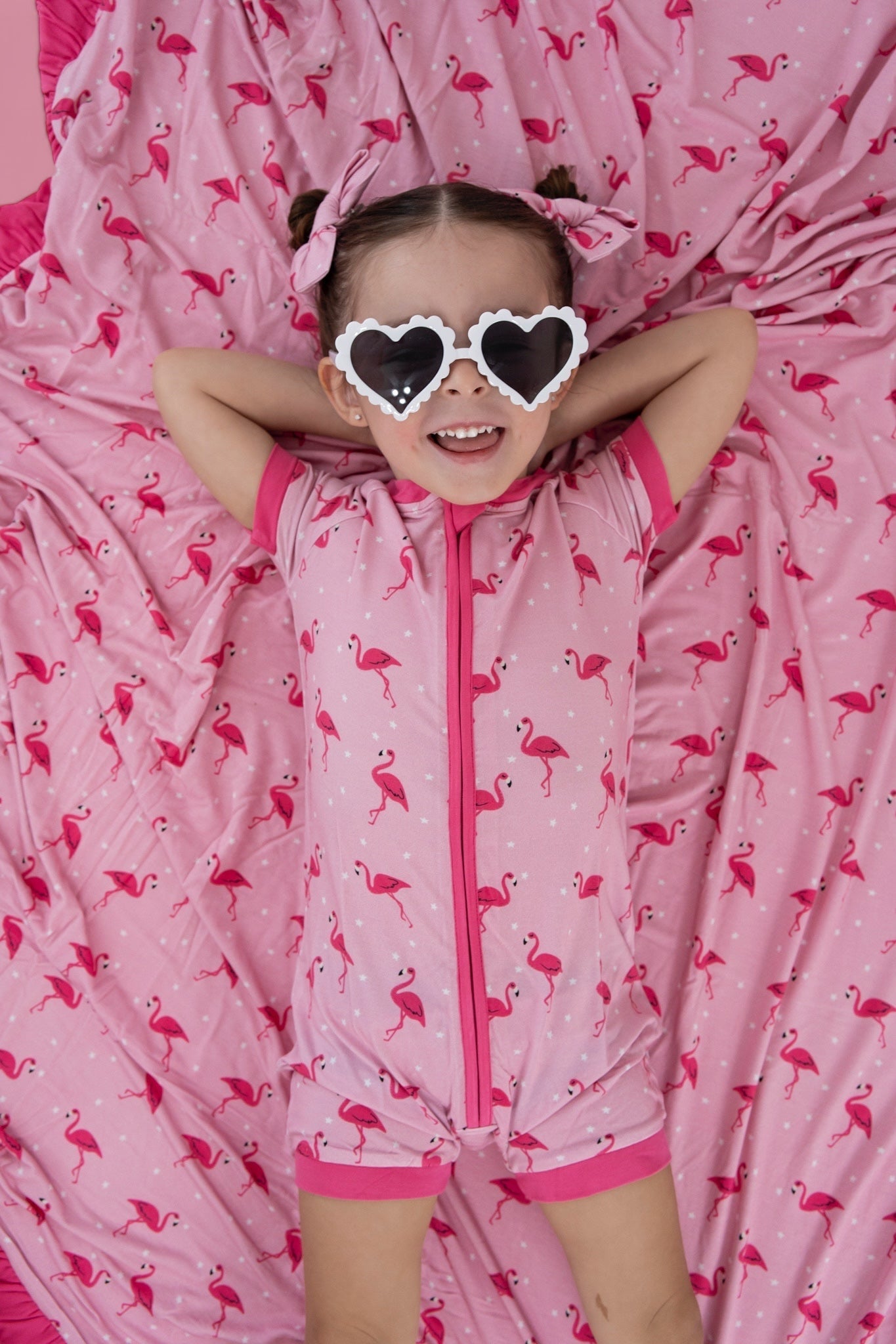 Flocking Flamingos Dream Shortie