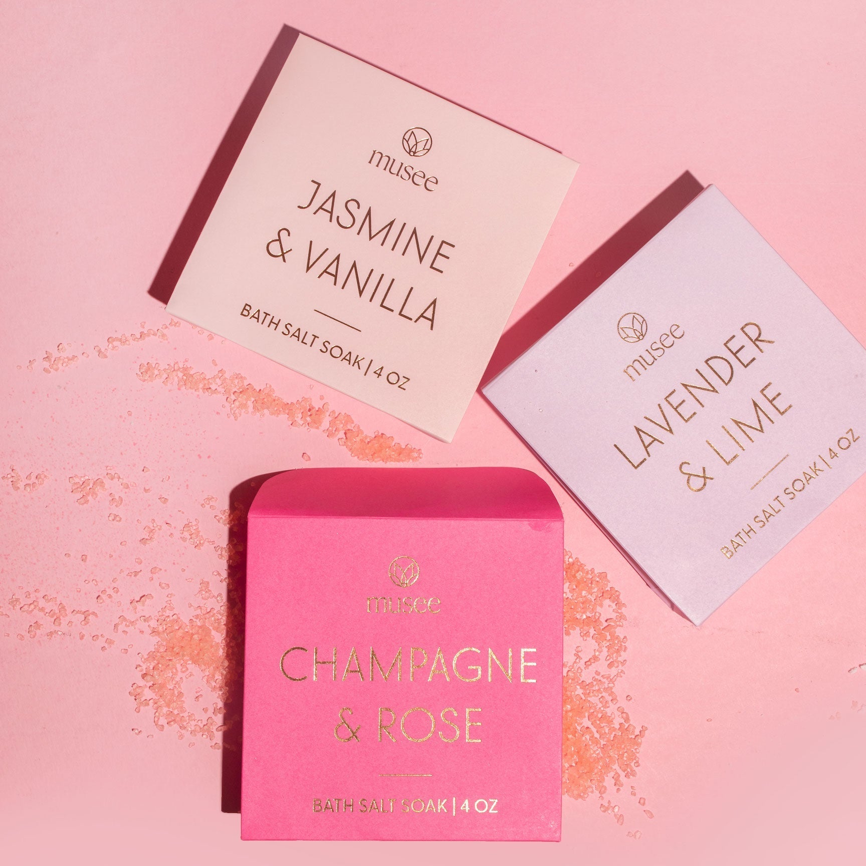 Jasmine & Vanilla Mini Bath Salt Soak