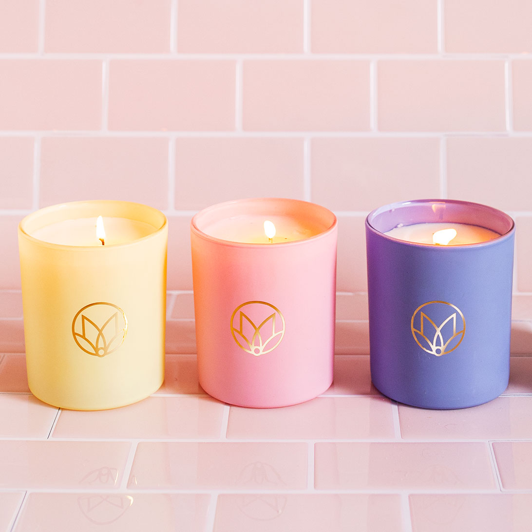 Black Currant & Geranium Soy Candle