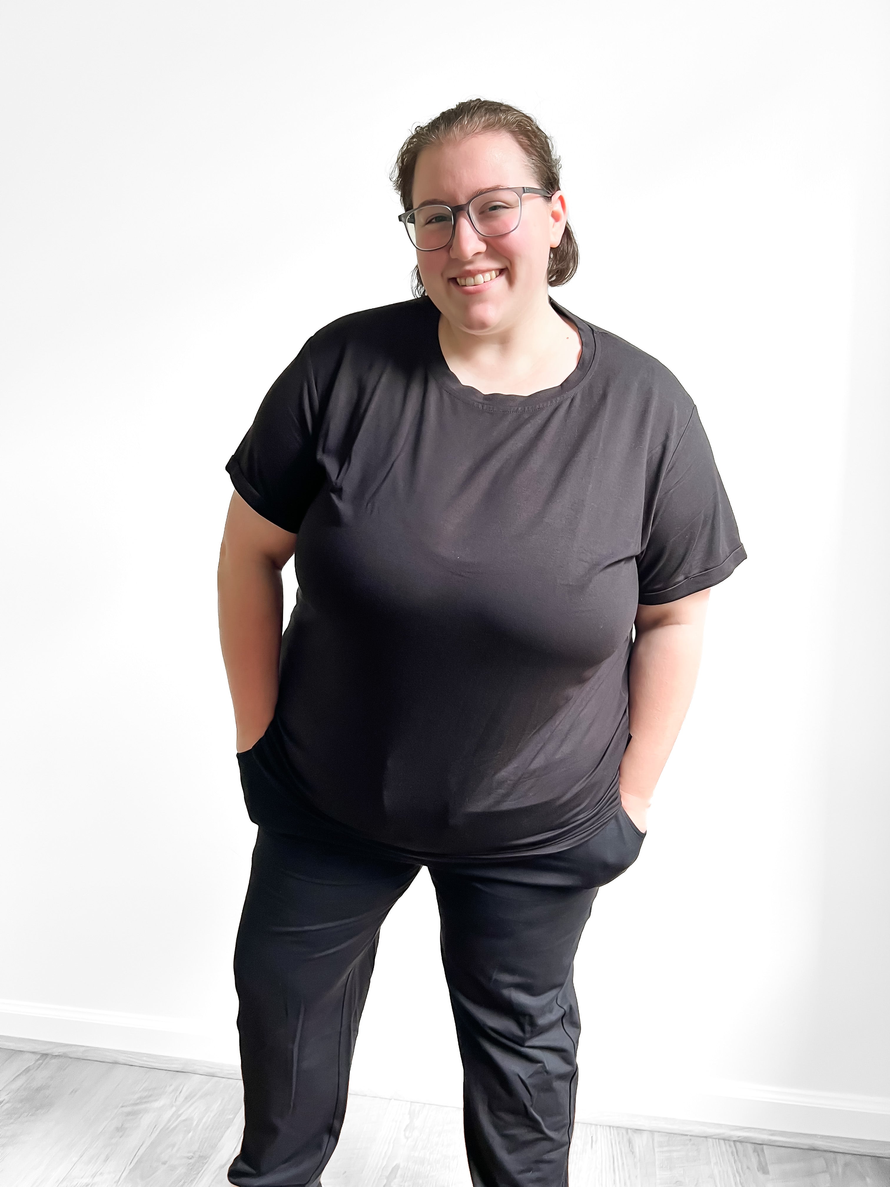 Adult - Bamboo Basic Tee - Black