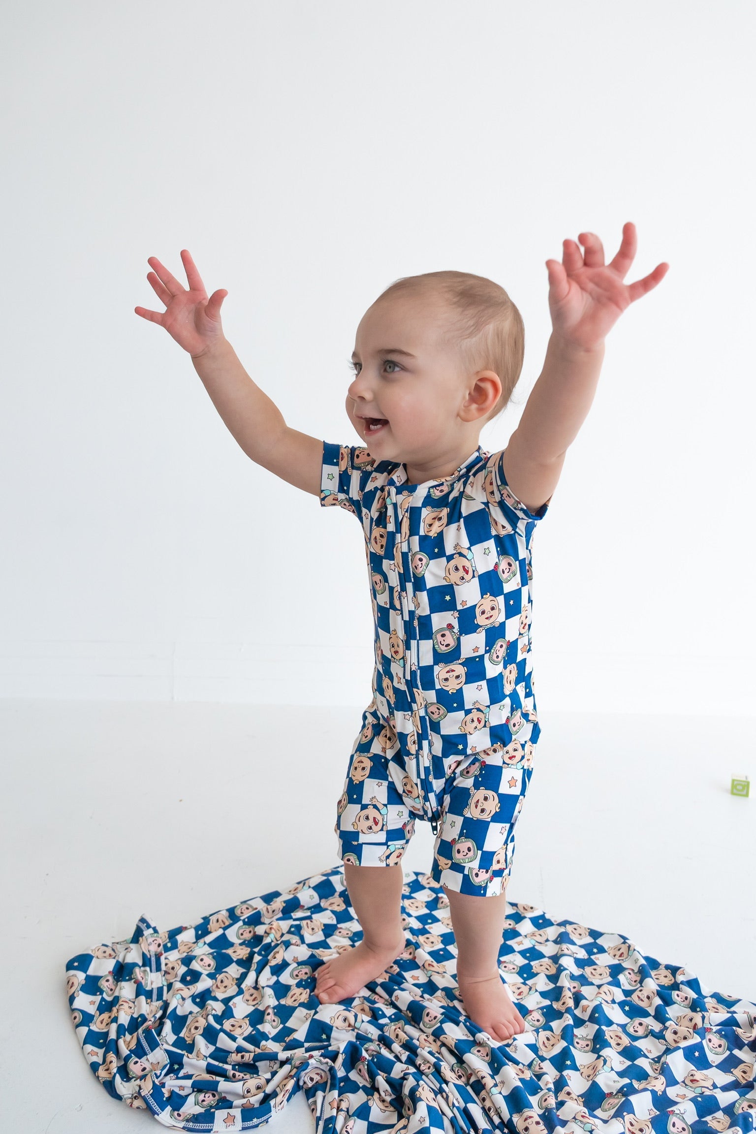 Dream Big Little Co X Cocomelon Jj Starry Night Checkers Dream Shortie