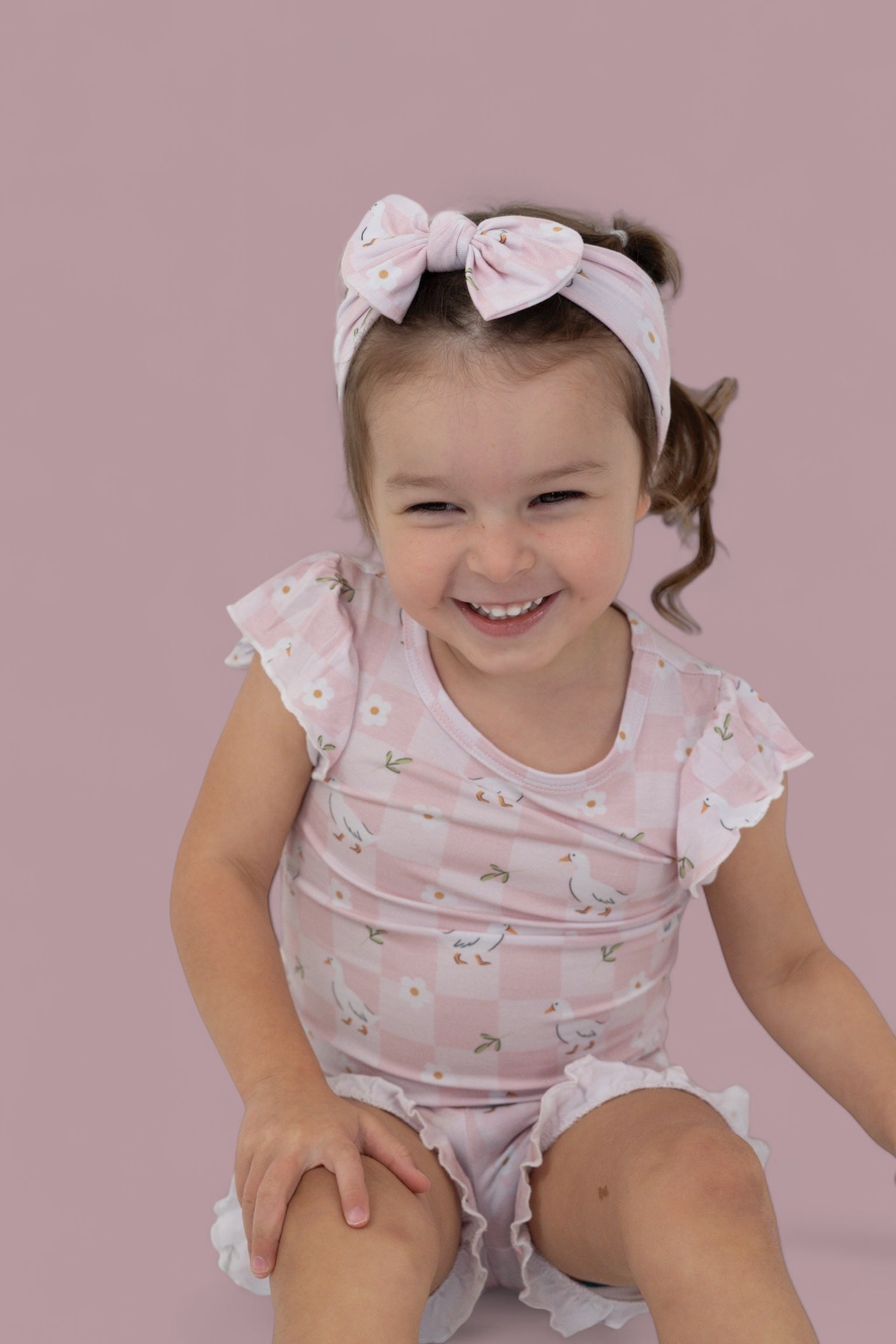 Exclusive Ducks And Daisies Dream Bow