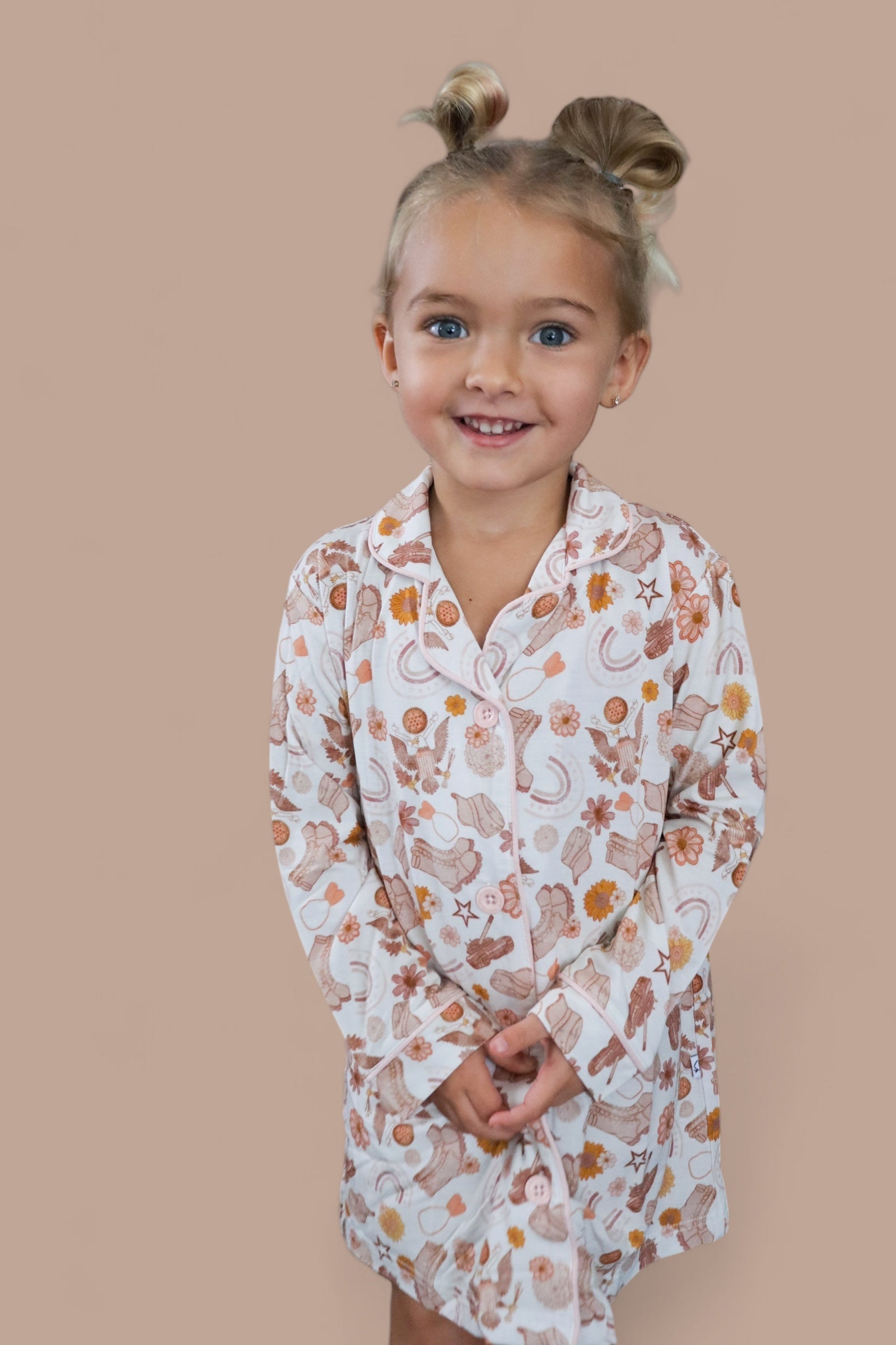 Flowers And Boots Girl's Dream Gown