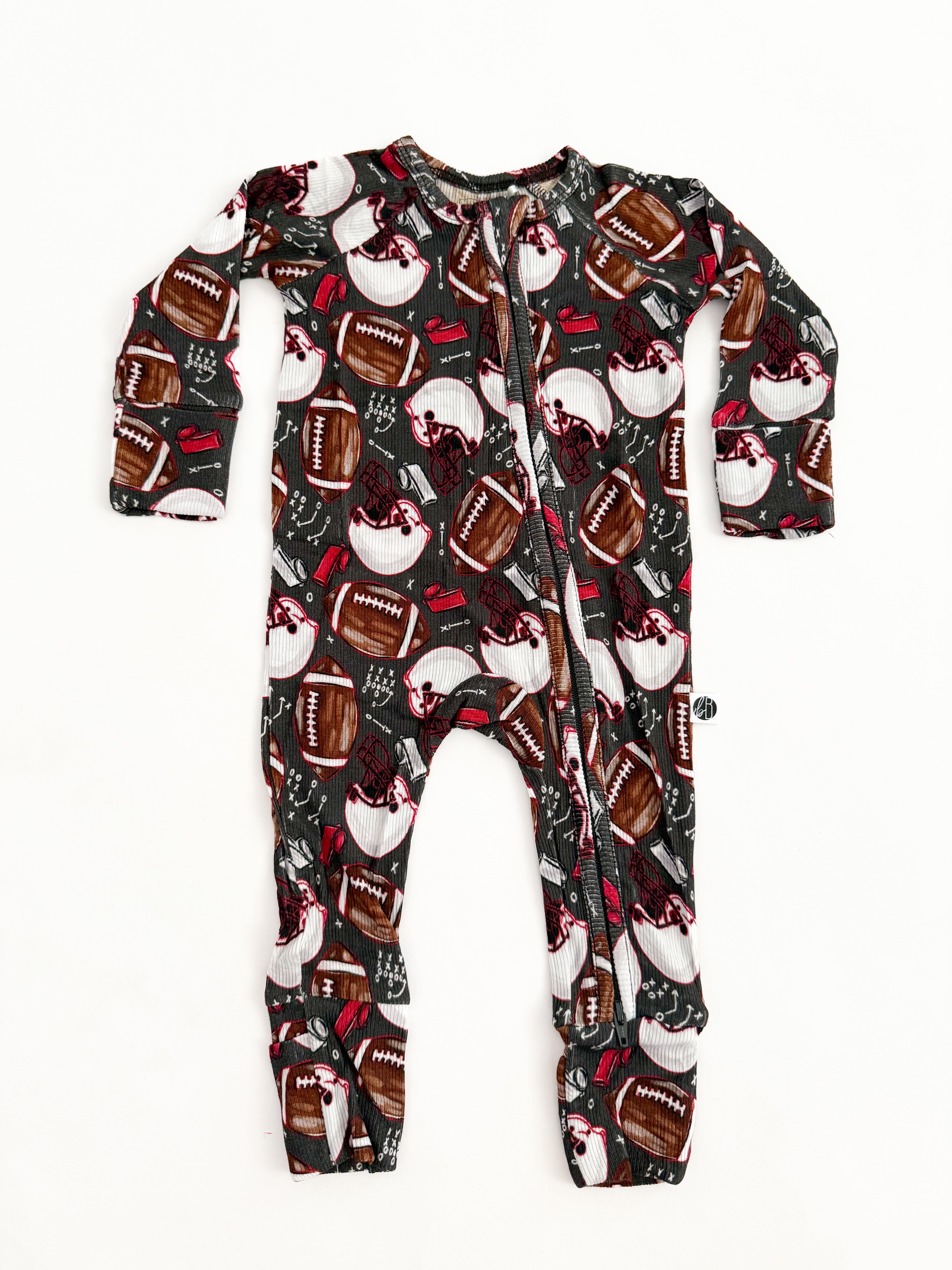 Touchdown | Zip Romper