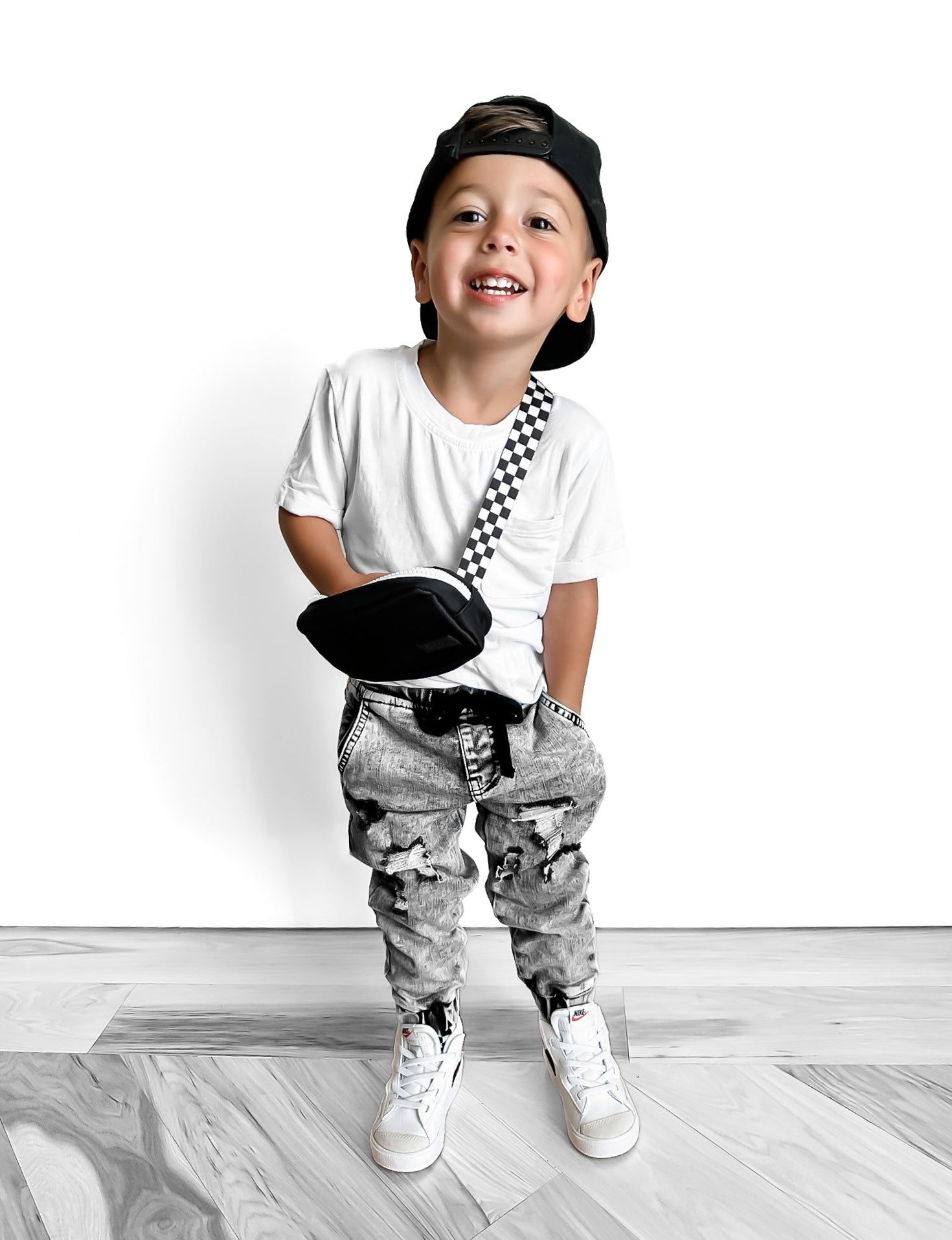 Bamboo Pocket Tee - White